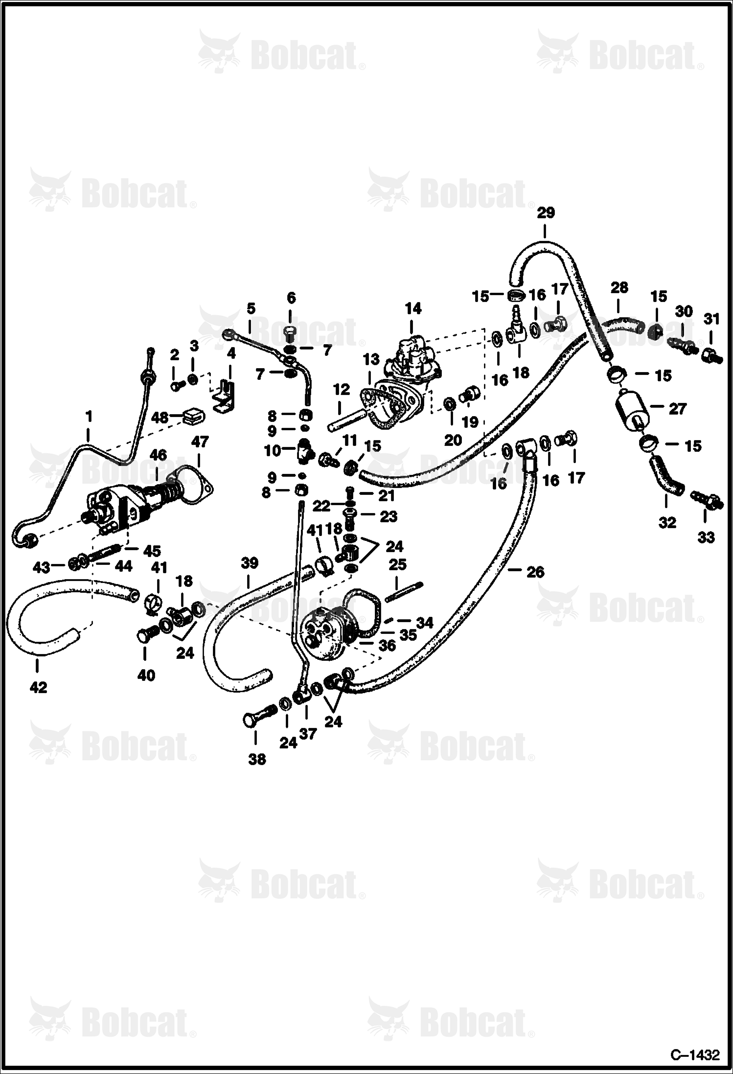 Fuel PUMP, FILTER, Pipes & Injection Pump