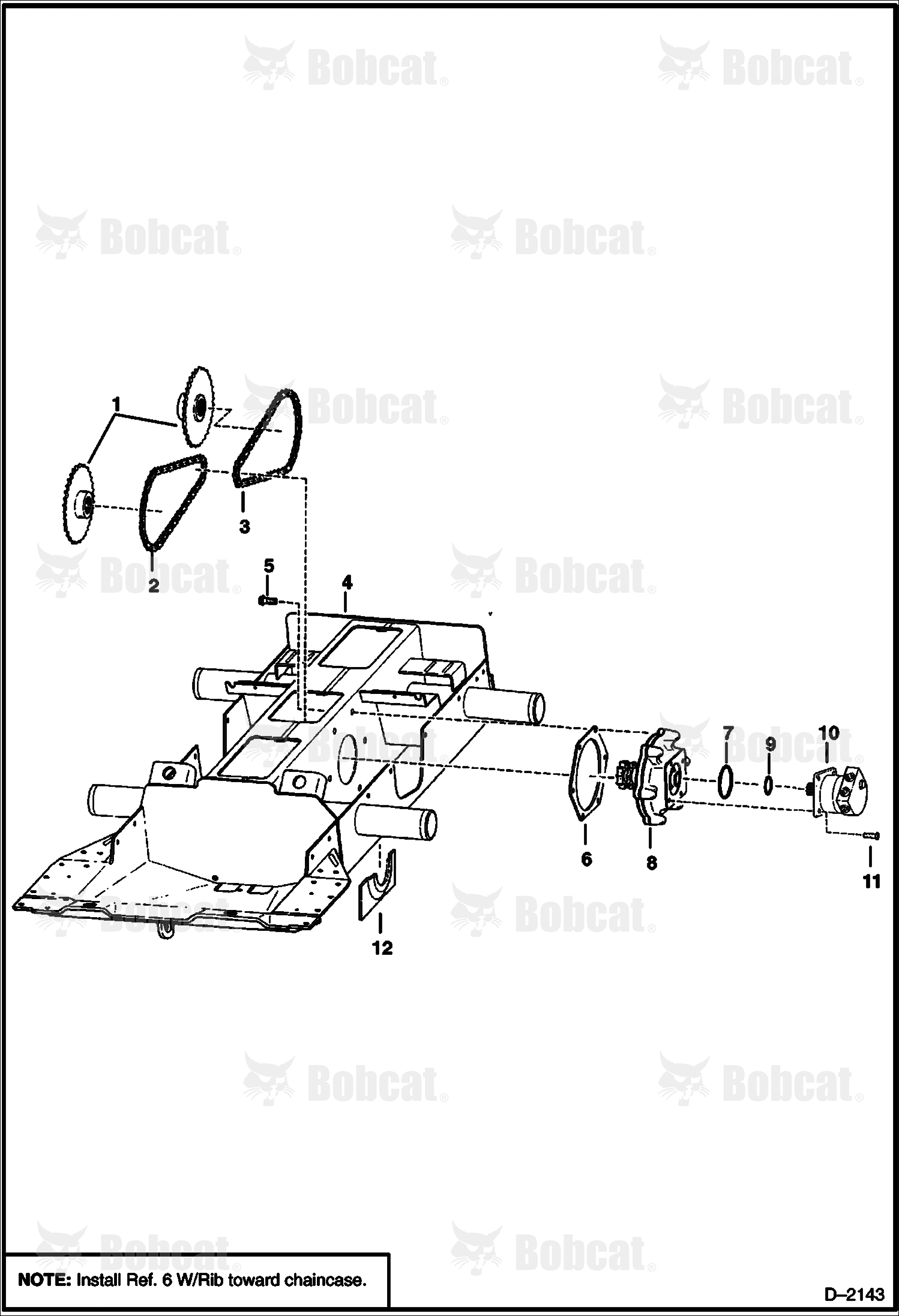 Drive Train  512218844 & Above, 512440646 & Above, 512612192 & Above