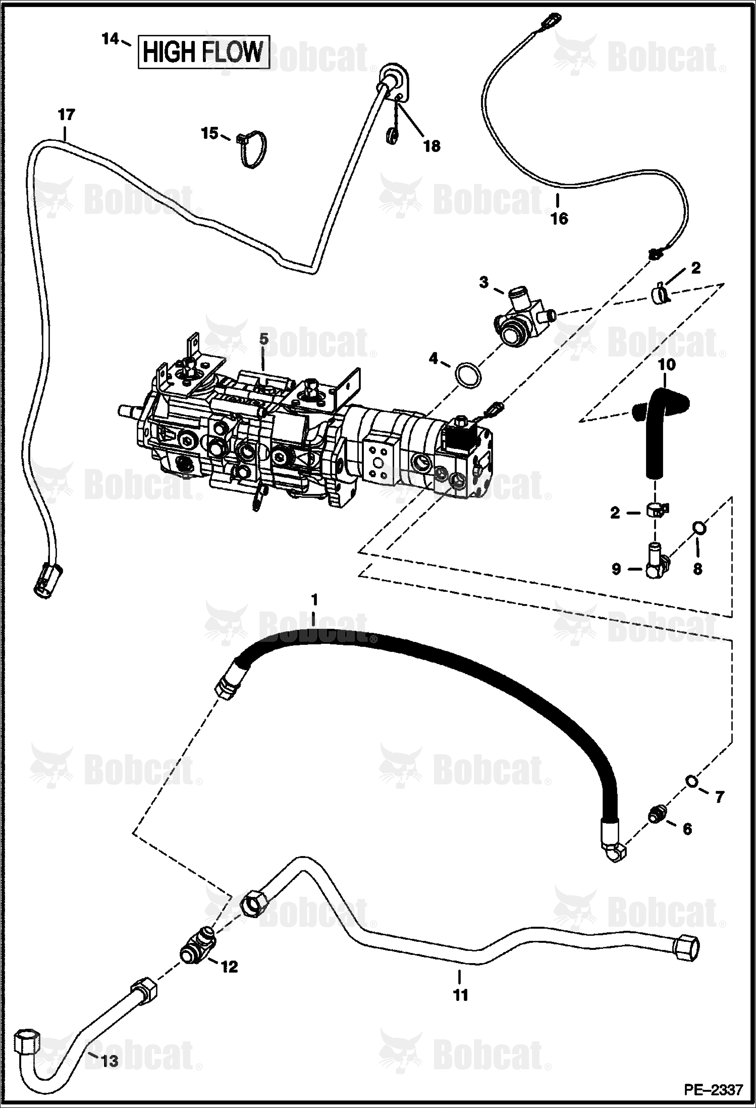 High Flow Hydraulics 523211001 & Above, 523311001 & Above, 526214399 & Below, 526312099 & Below
