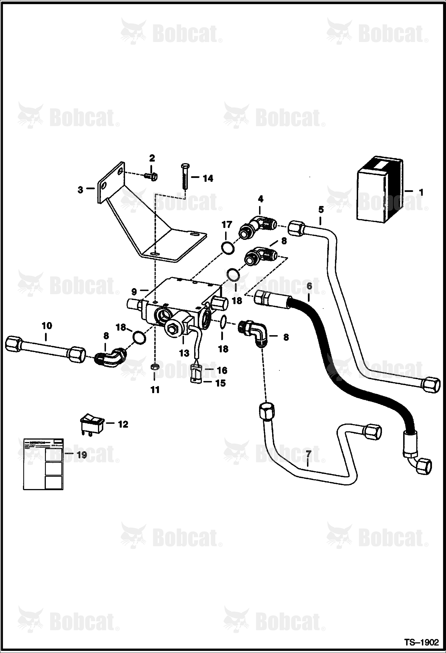 Bucket Positioning Kit  514428656 & Above