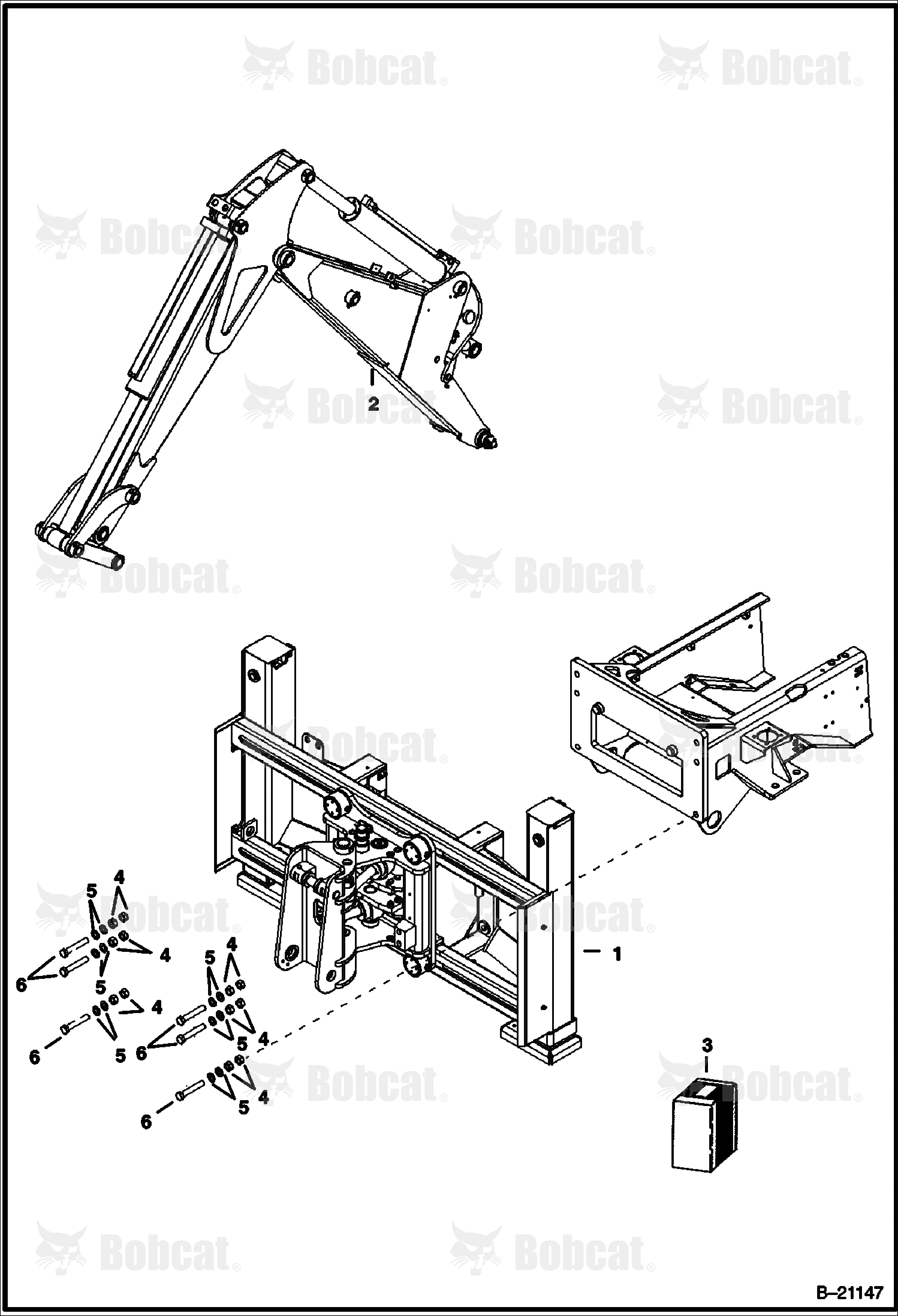 Work GROUP/STABILIZER (Side Shift) (BL375)