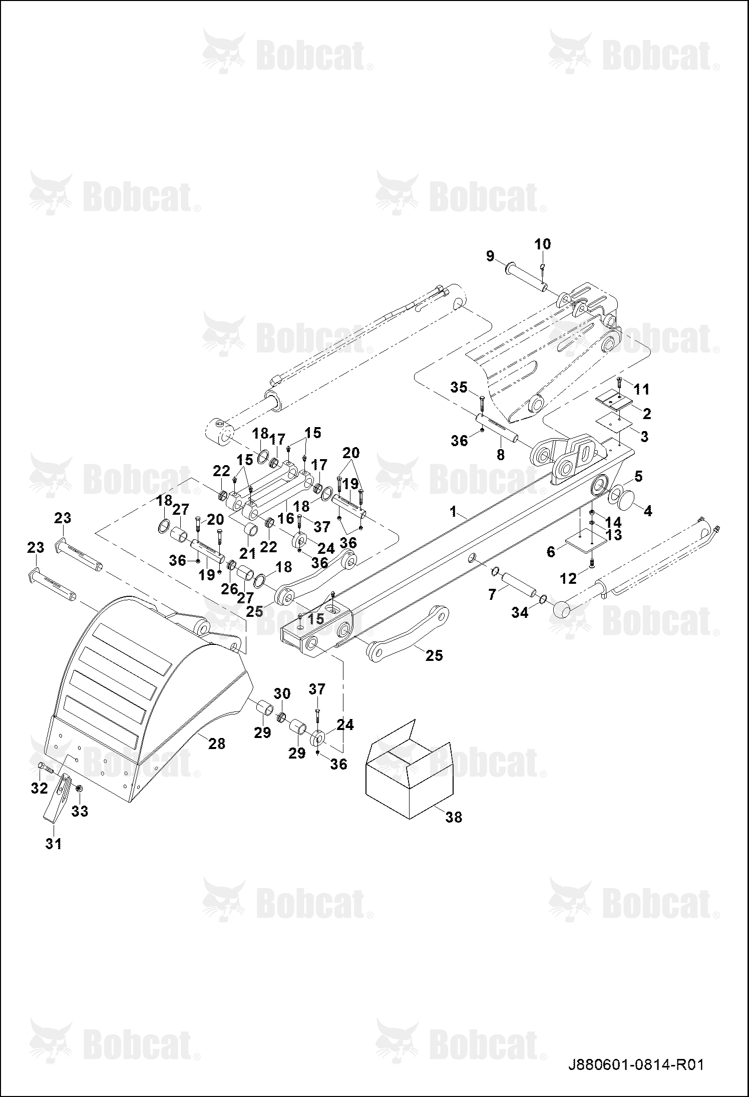 Extended Stick and Bucket Connections