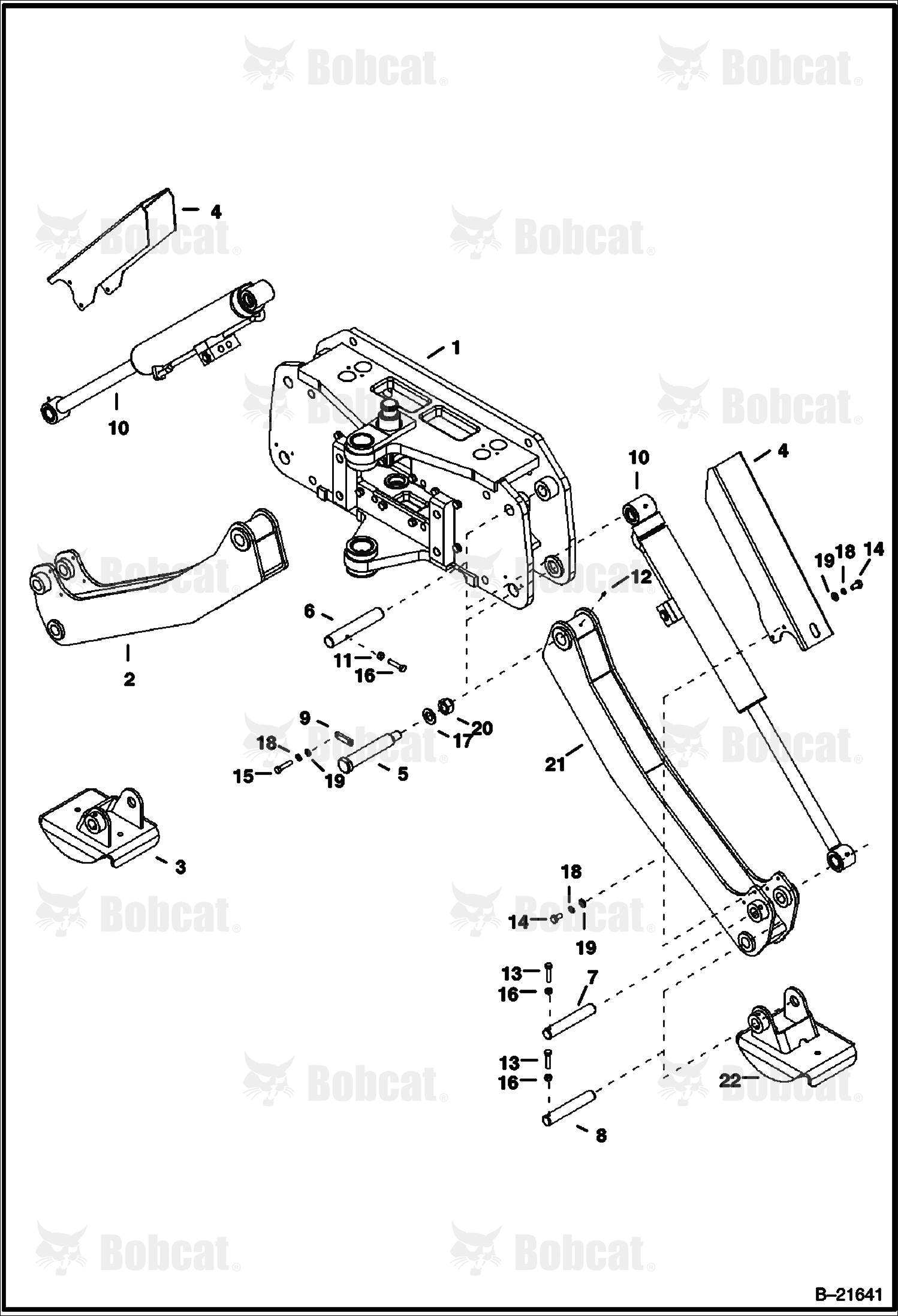 Trunnion (Center Mount) (BL370)