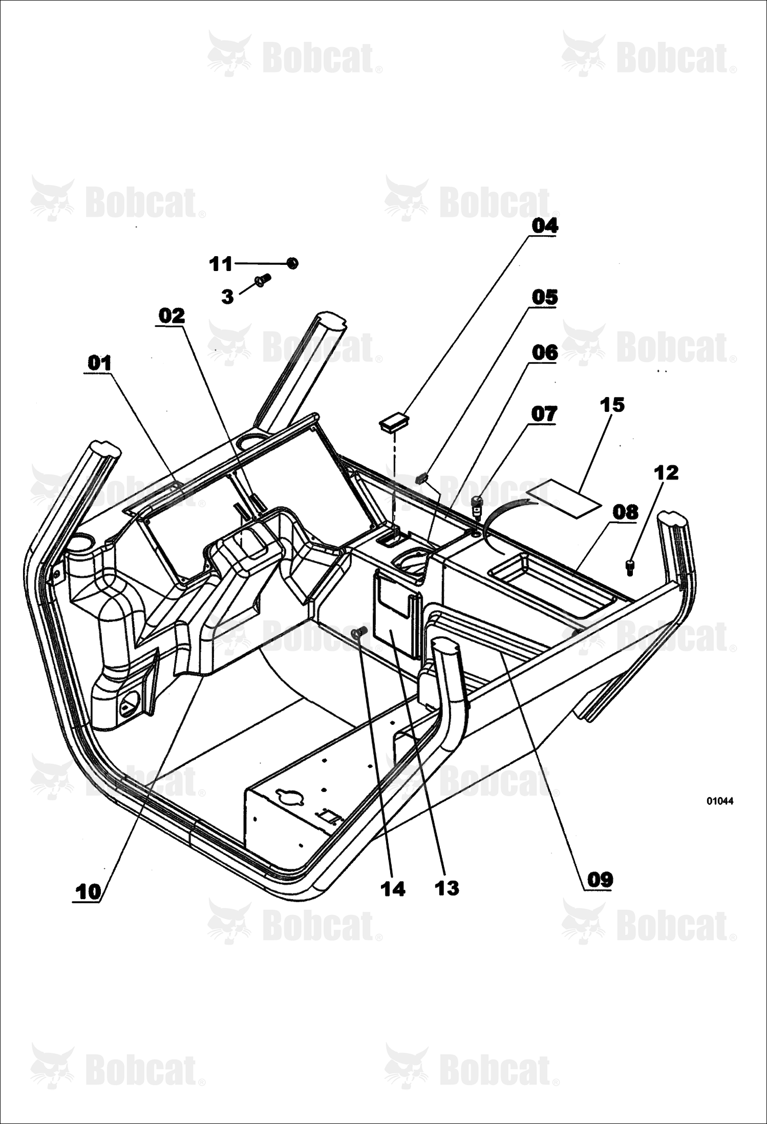 CAB - Cowling 367111001 - 367112514, 367211001 - 367212509