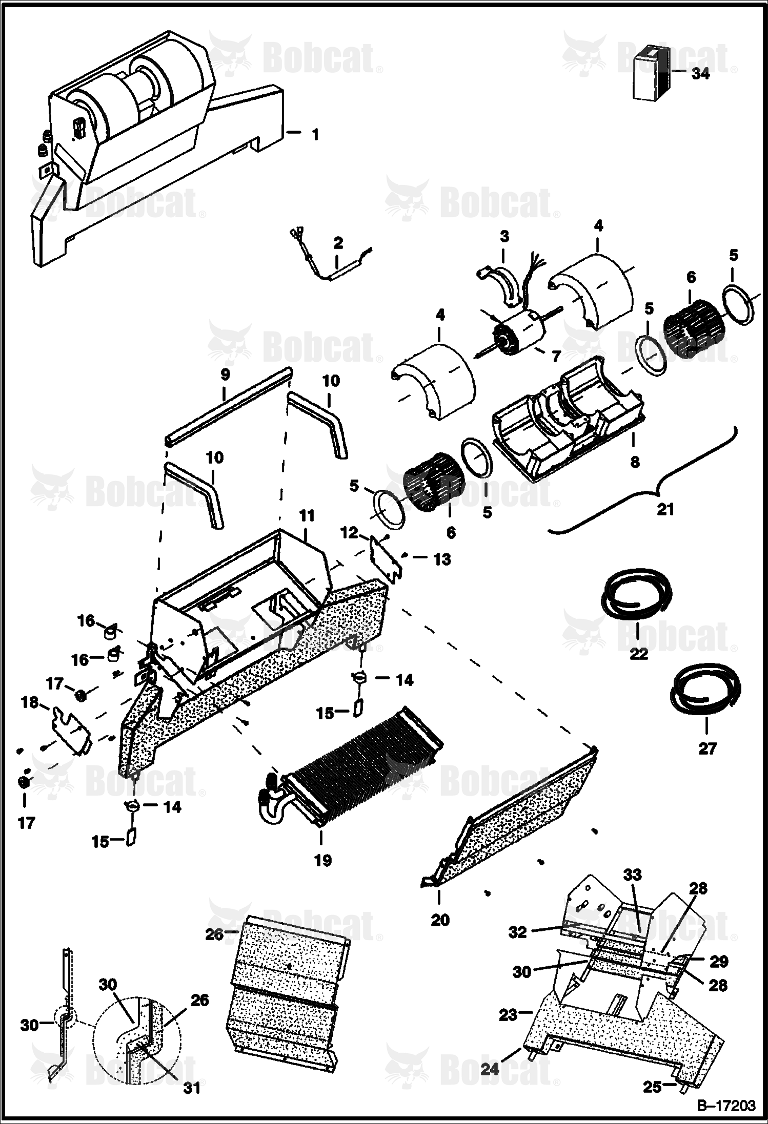 Heater & A/C (Heater) 517611001 - 517616547, 518011001 - 518011614, 519011001 - 519015163, 519211001 - 519211131