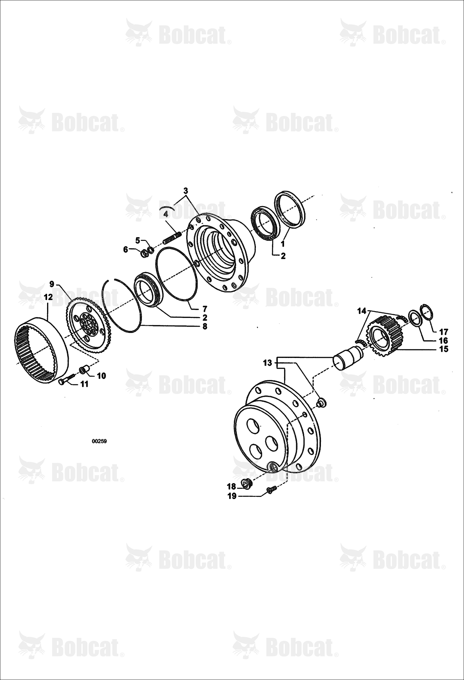 Front Axle - Reducer