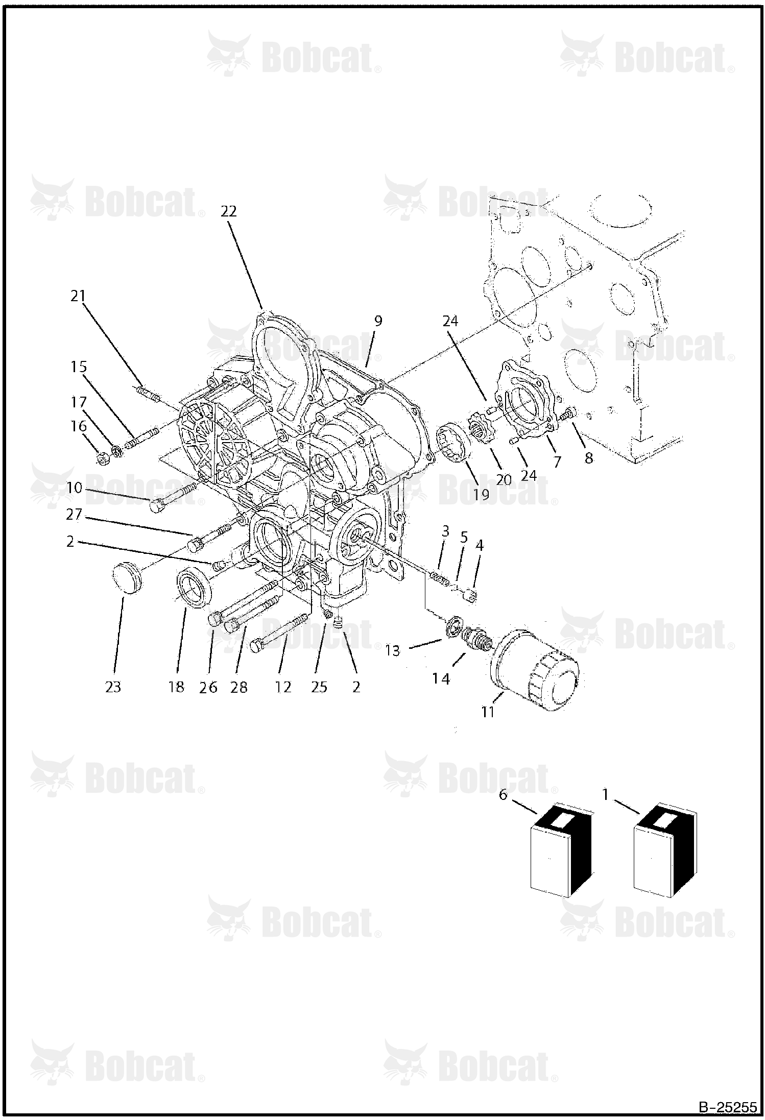 Gear Case (Tier II) 573011001 & Above