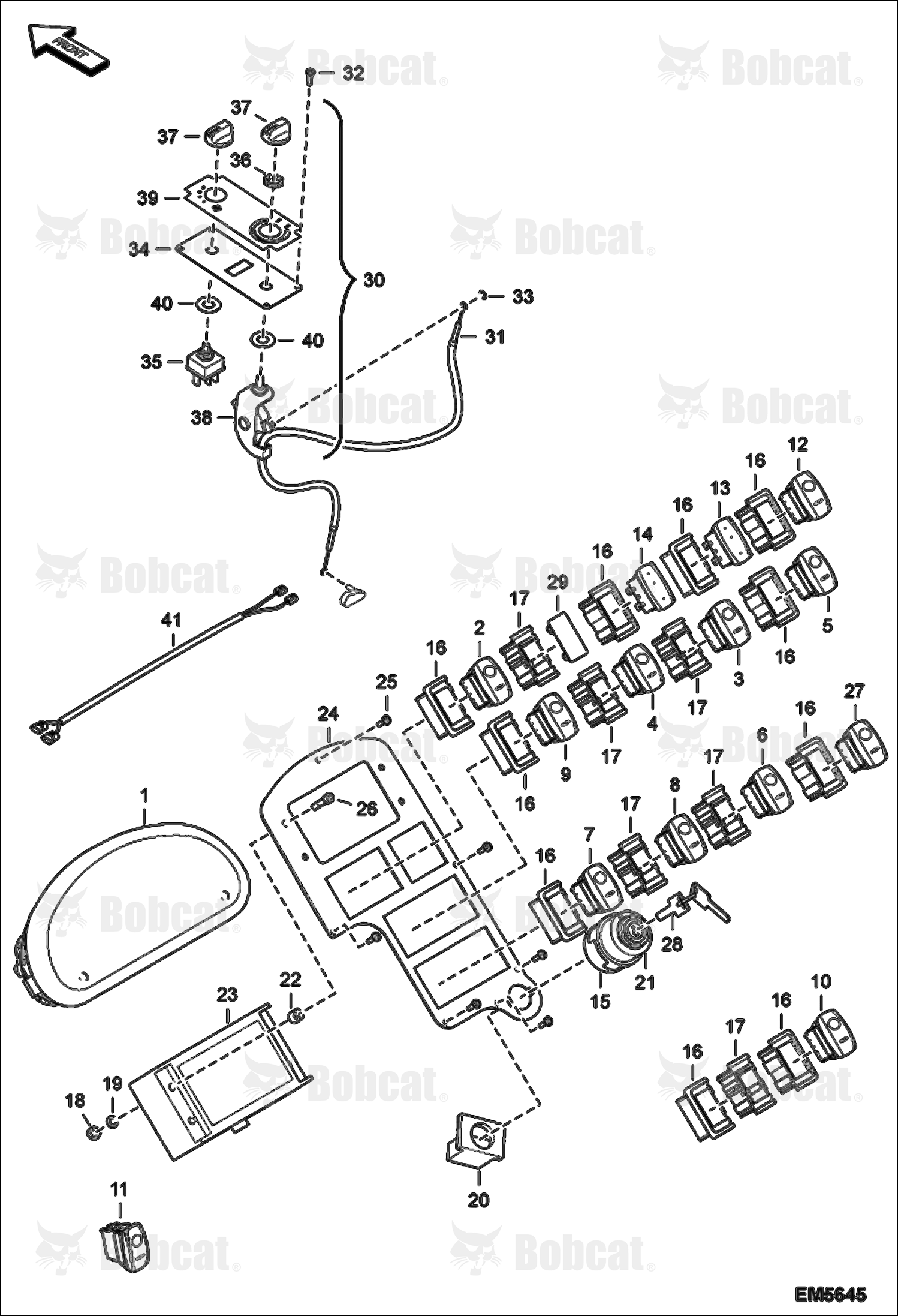 Instrument Panel A8GS13000 - A8GS14999