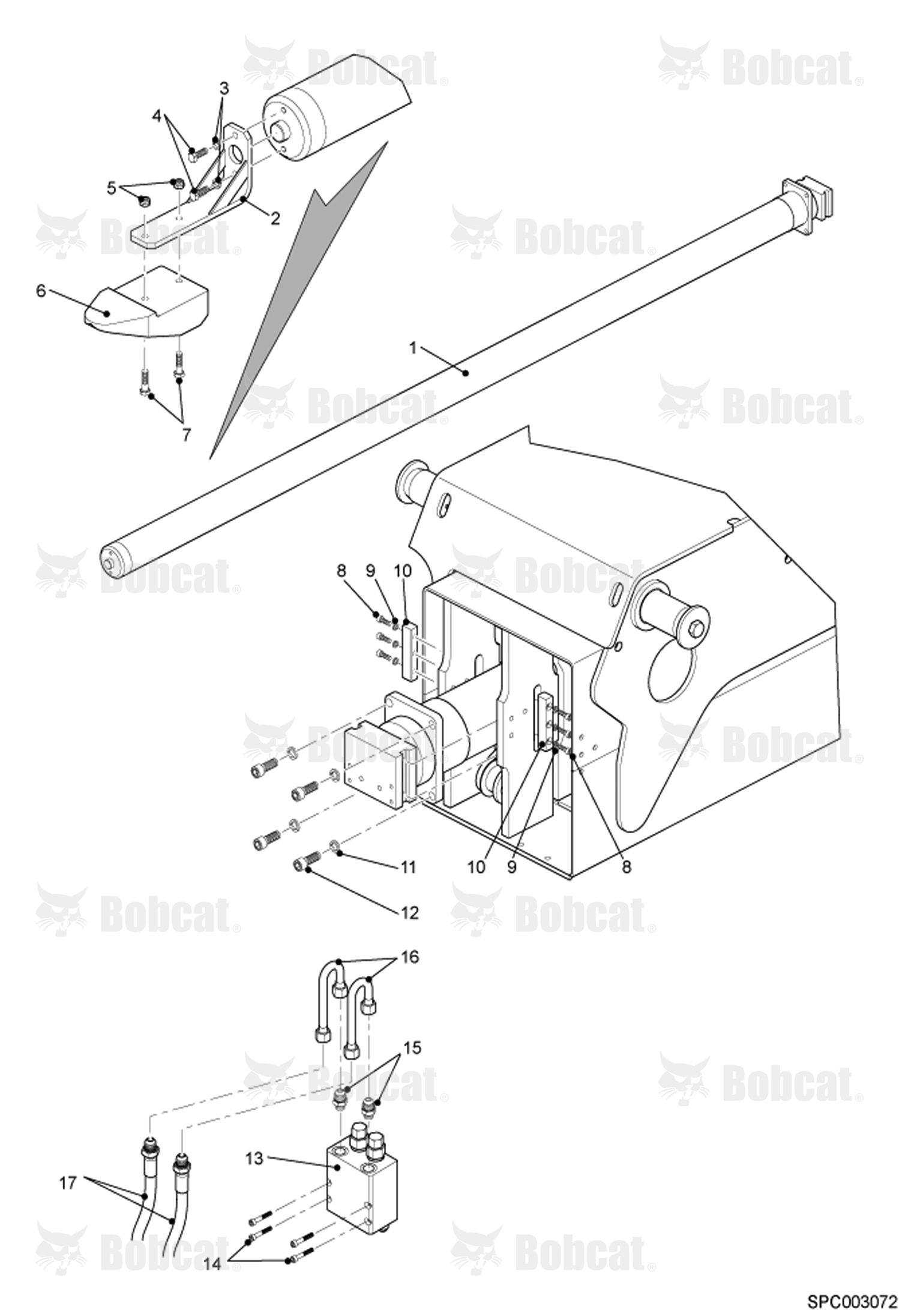 Telescope Cylinder Installation