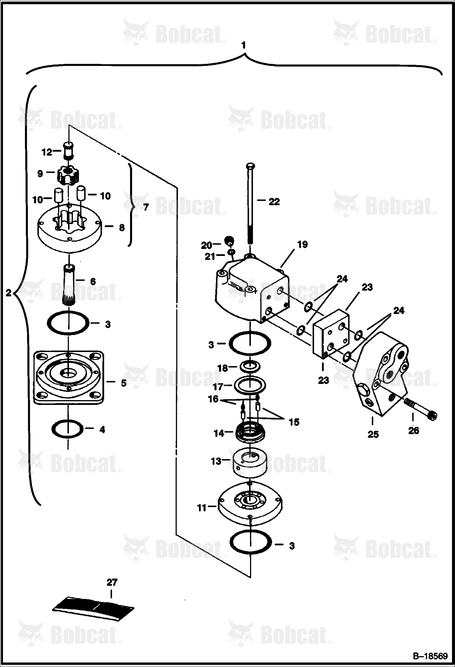 Swing Motor (Nordic Option) (For Excavators Sold in Scandinavia)