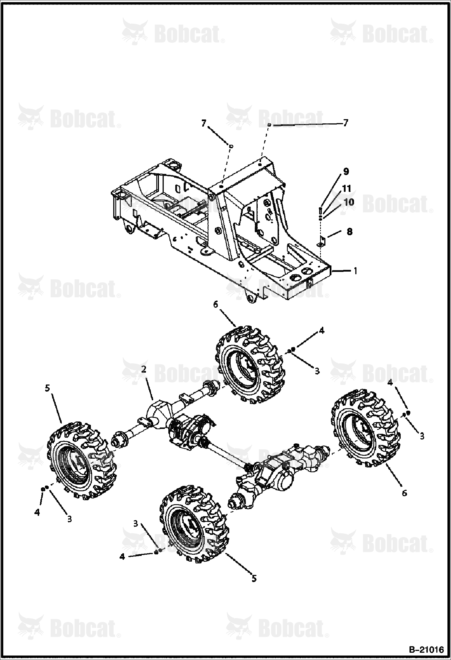 Axles (Main Frame)