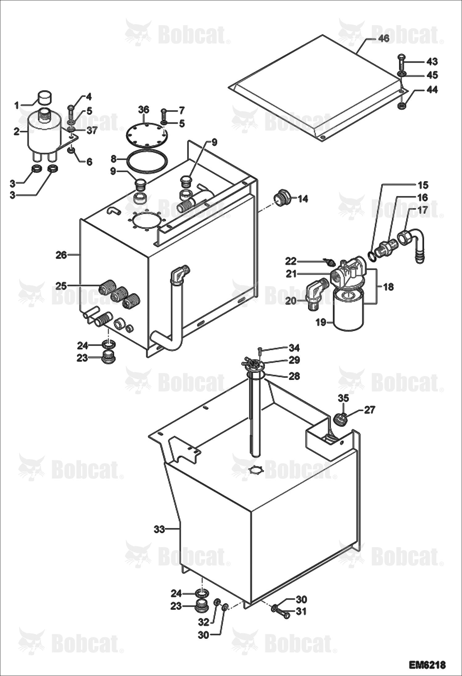 Fuel & Oil Tank Installation