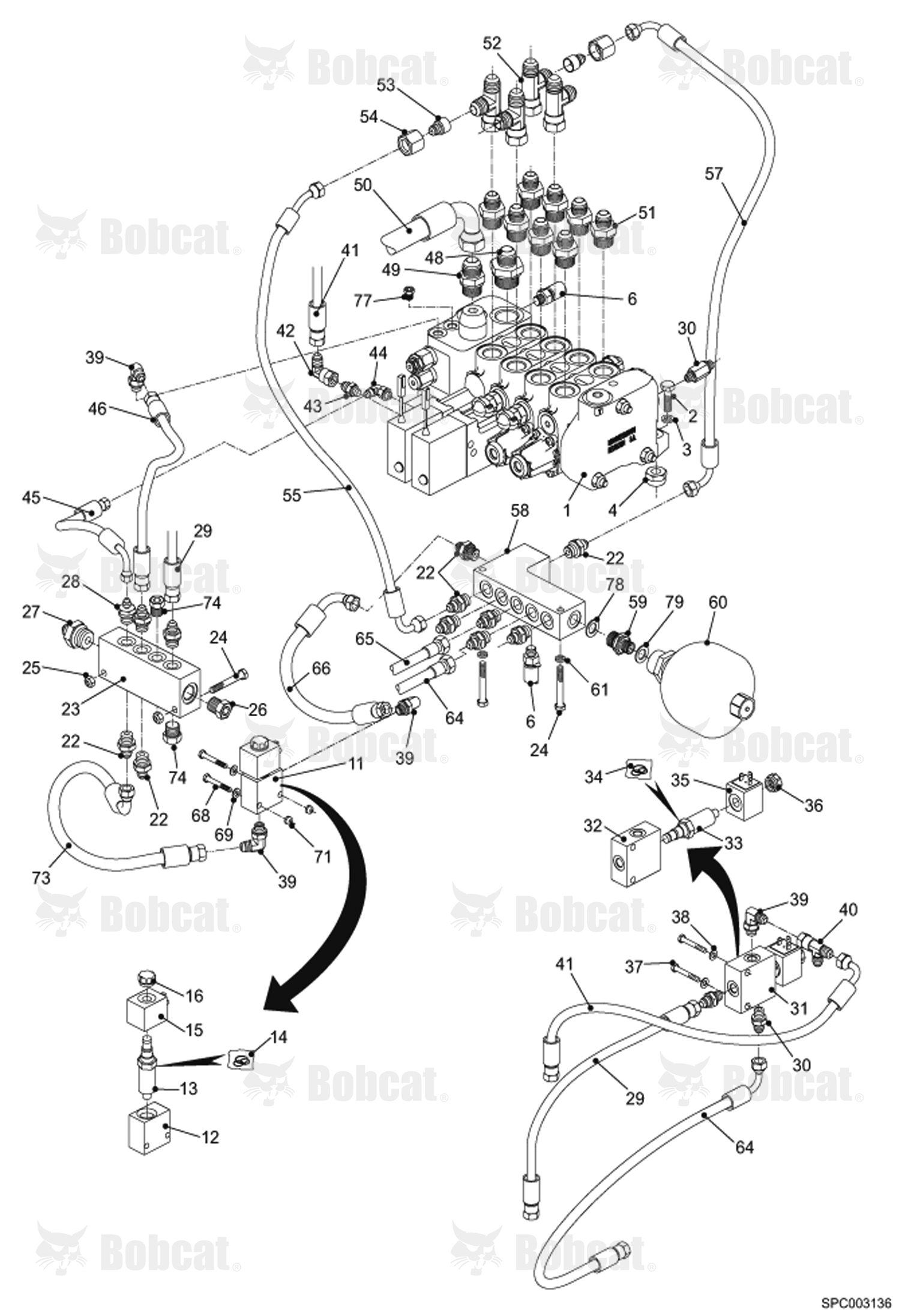 Hydraulic Control Valve Installation