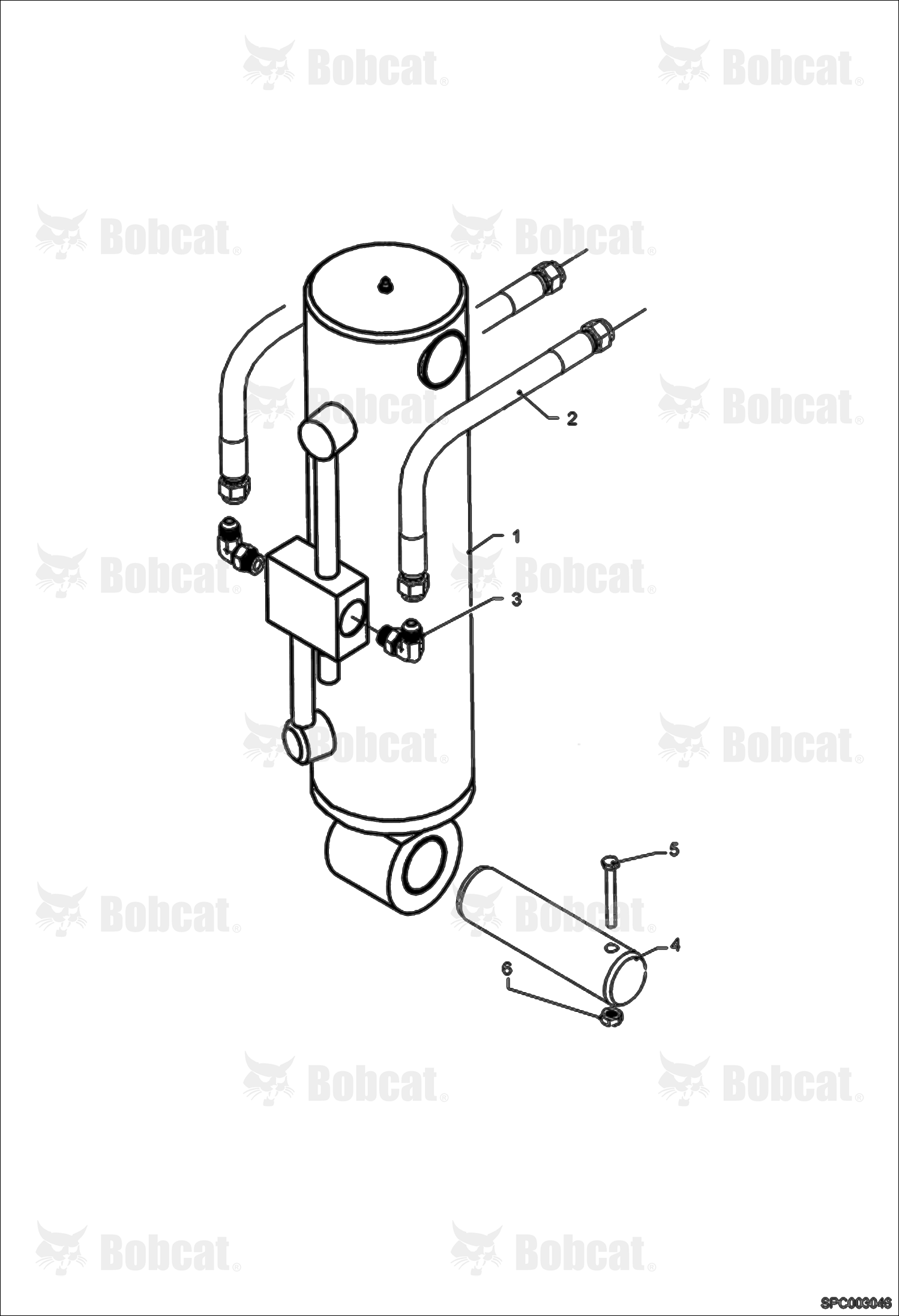 Tilt Cylinder Installation