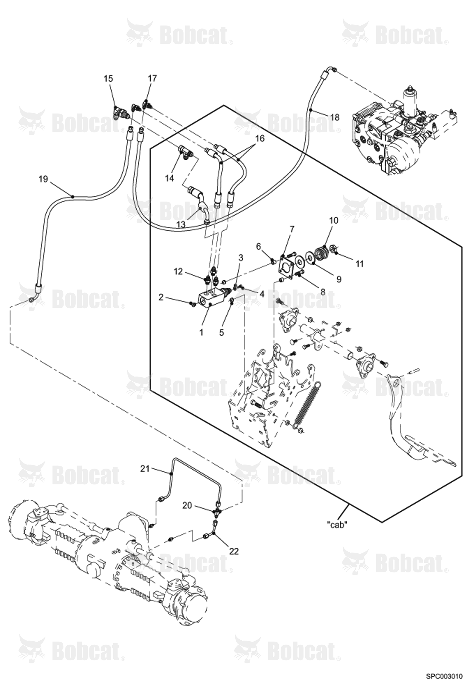 Service Brake Hydraulic Installation
