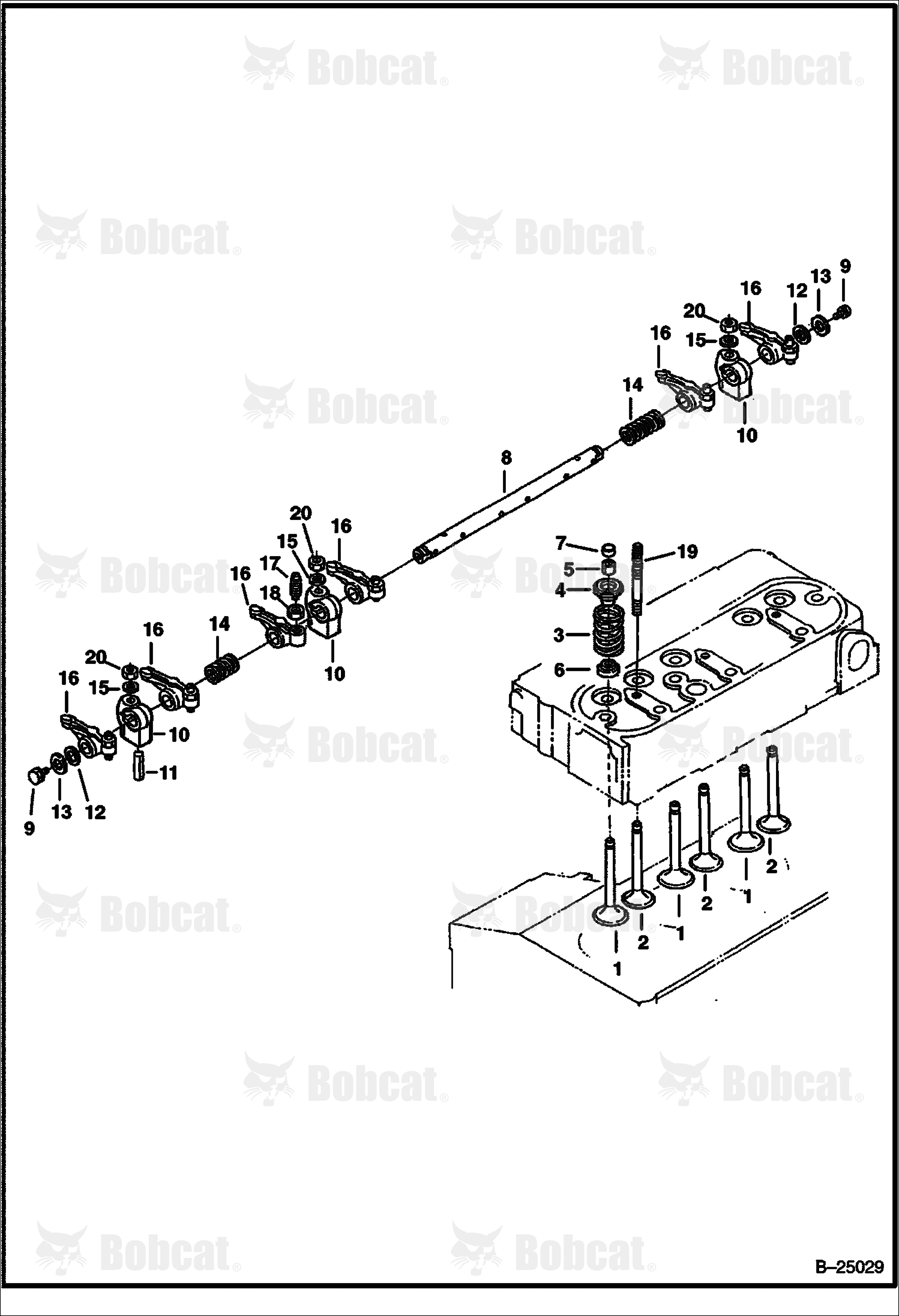 Rocker Arm & Valves