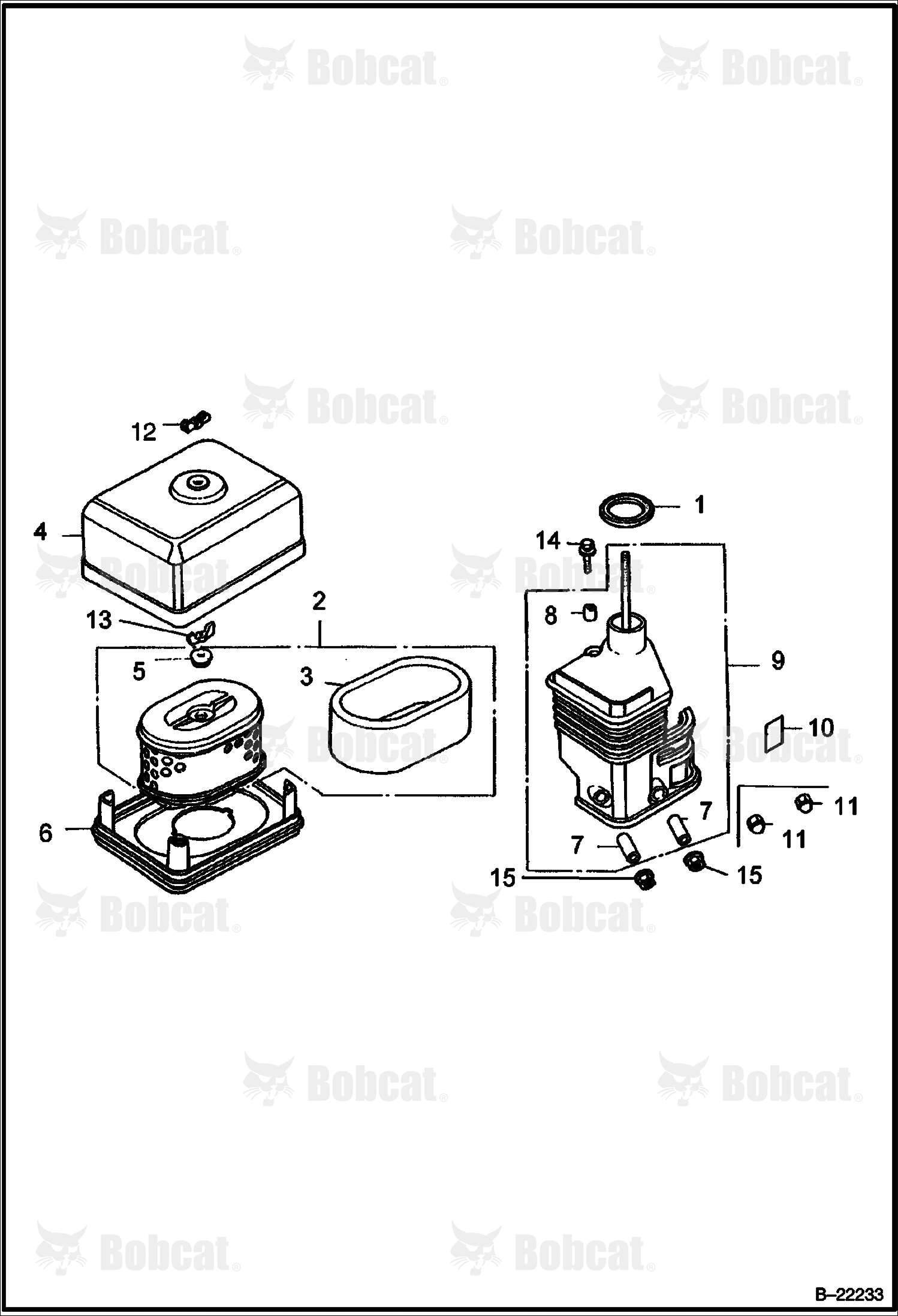 Honda Engine (Air Cleaner)