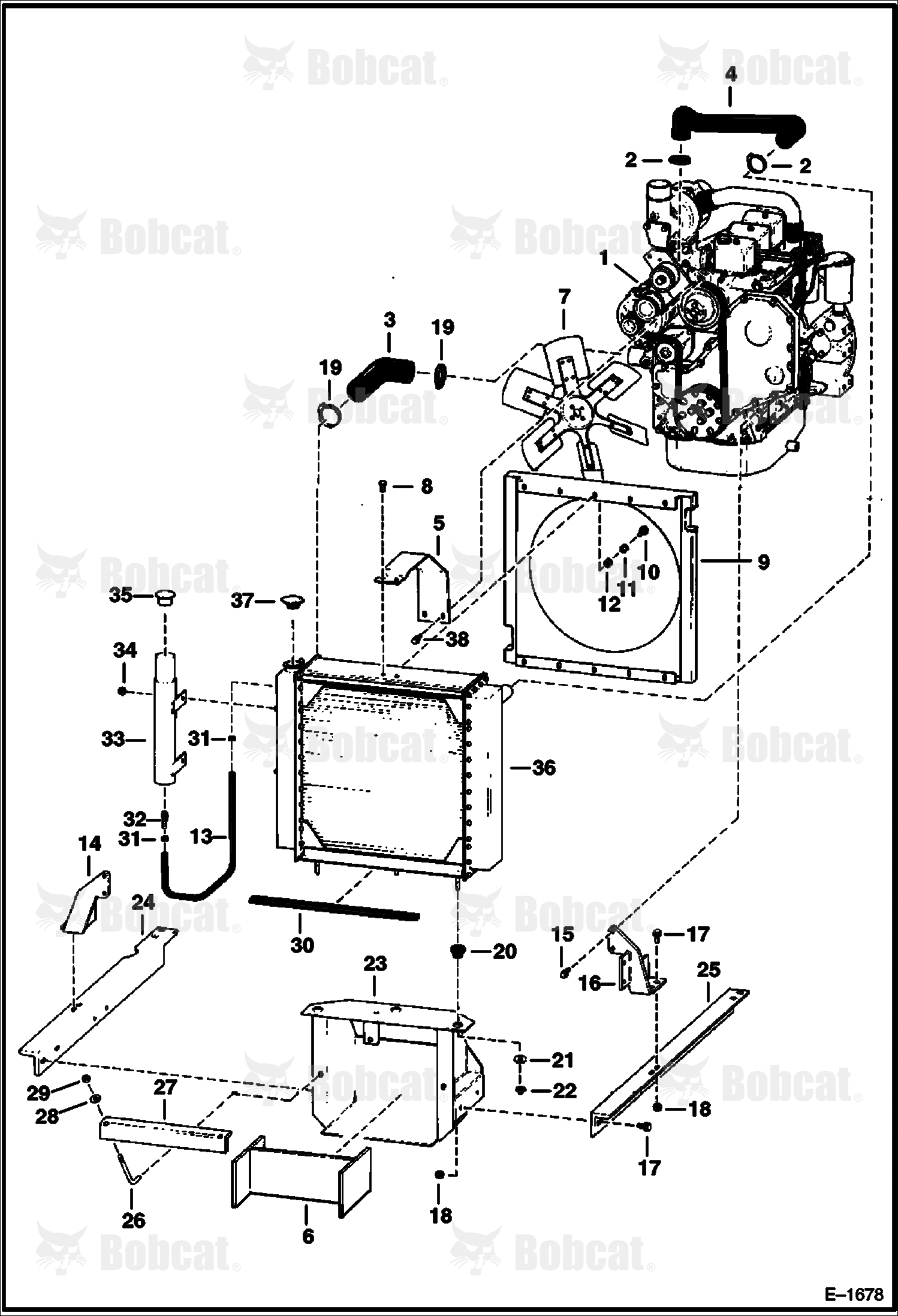 Engine & Attaching Parts