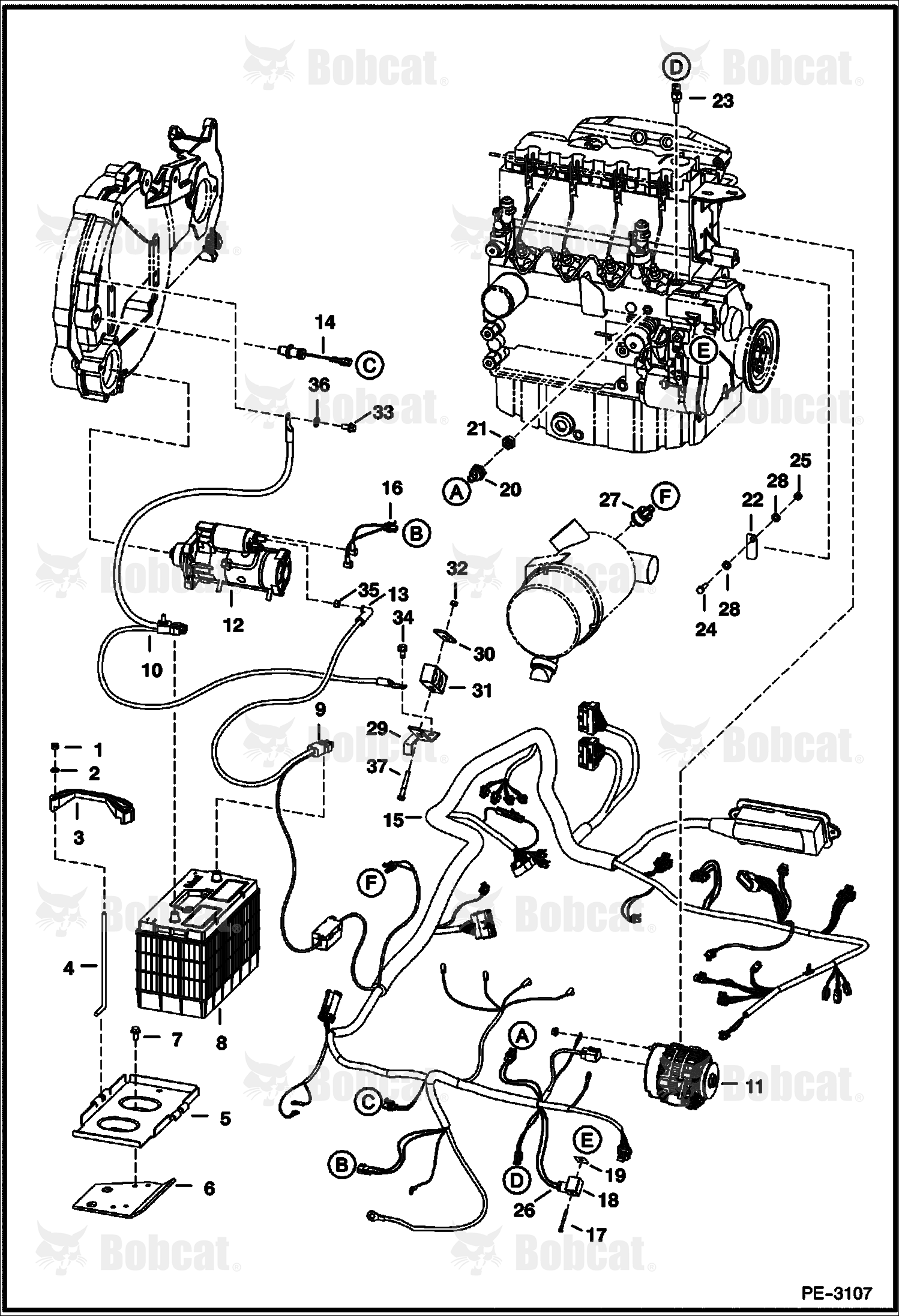 Engine Electrical Circuitry