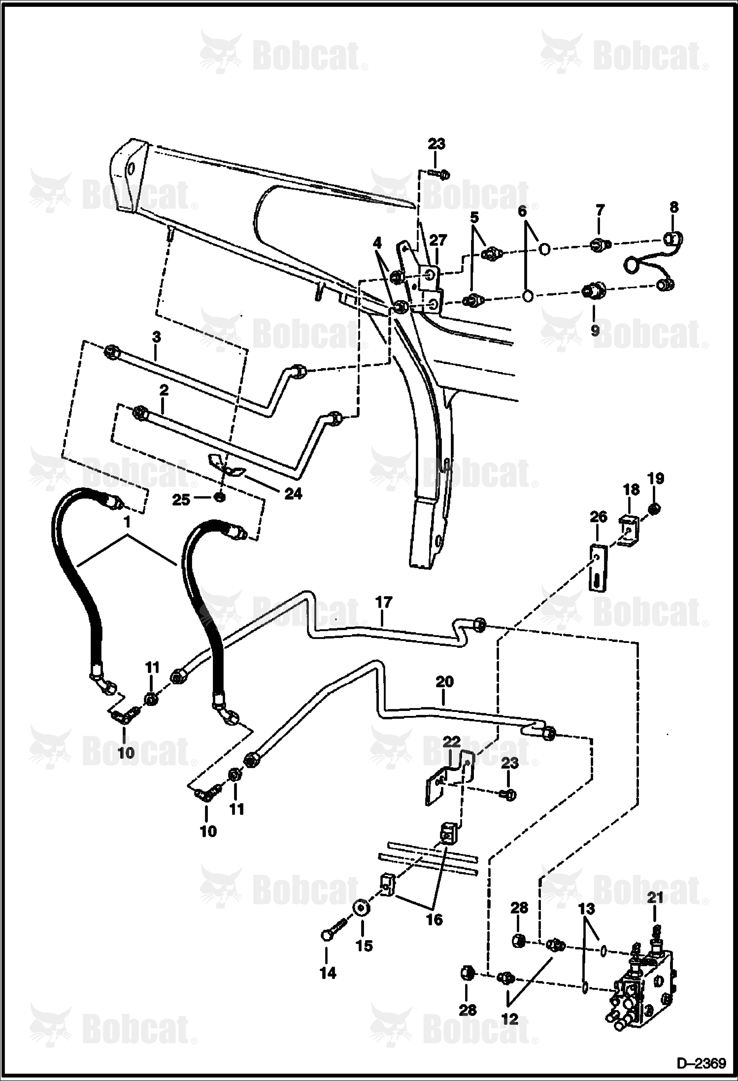 Auxiliary Hydraulics 514811080 & Below
