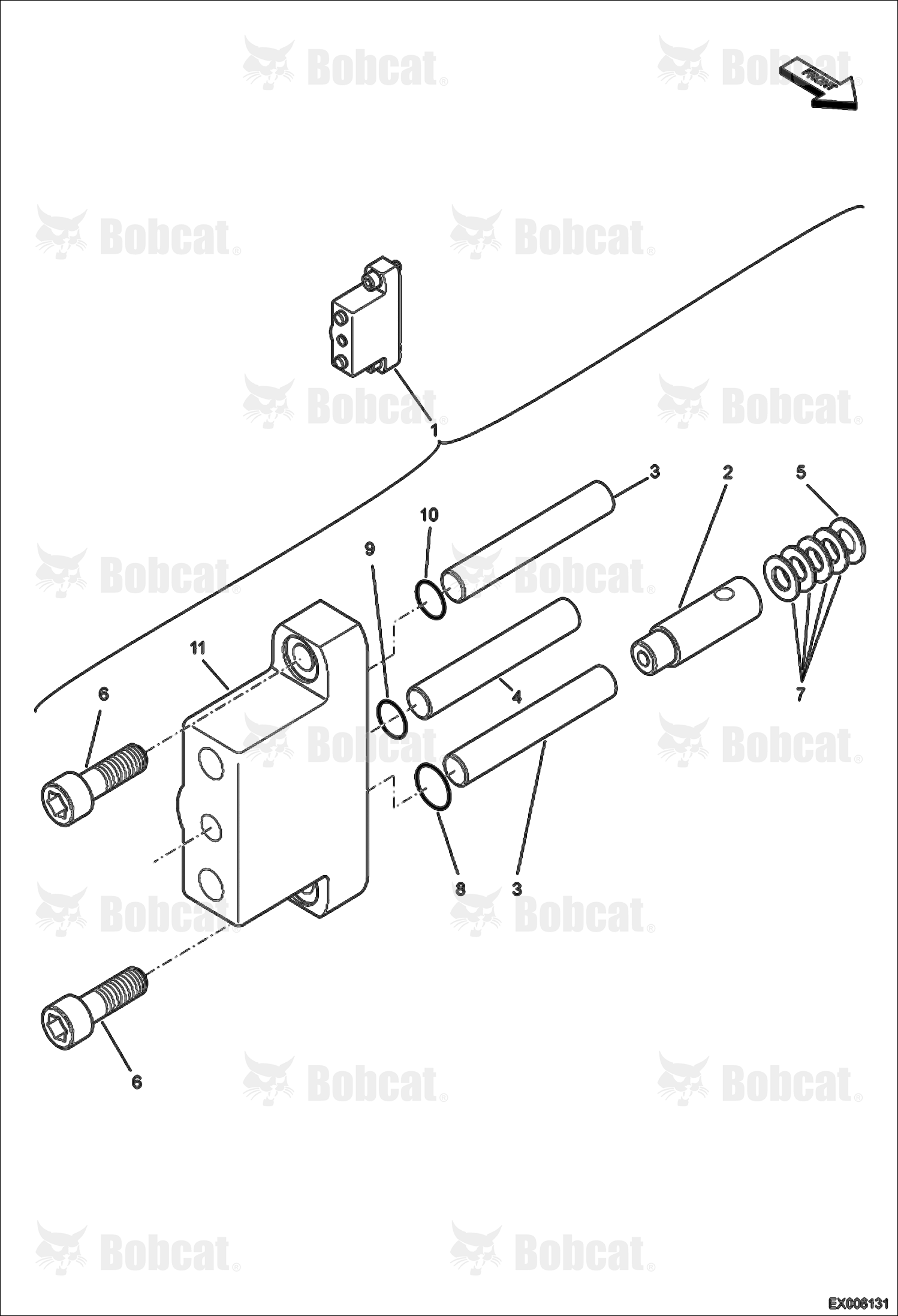 Hydrostatic Pump (Control Piston)