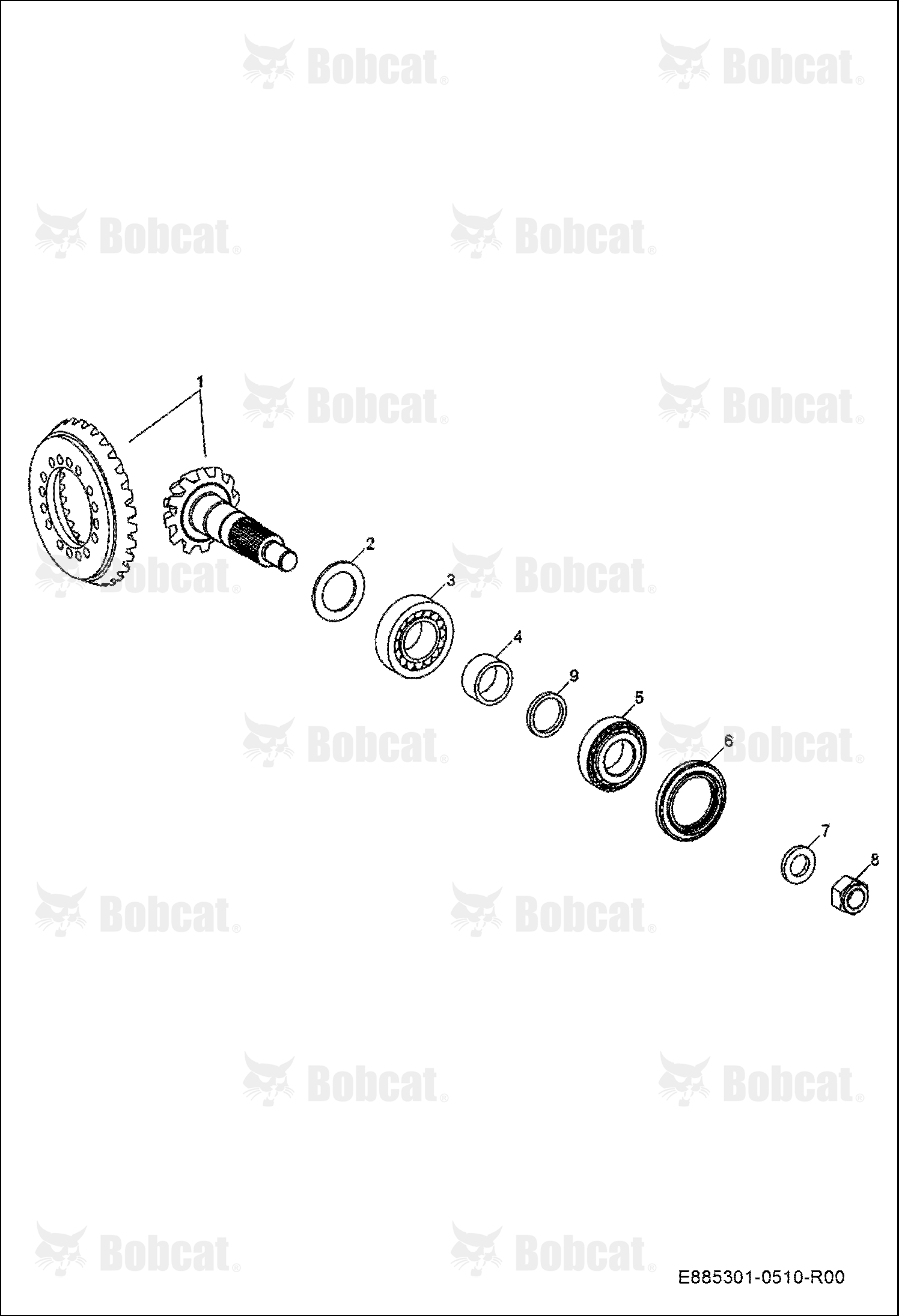 Front AXLE/ Input