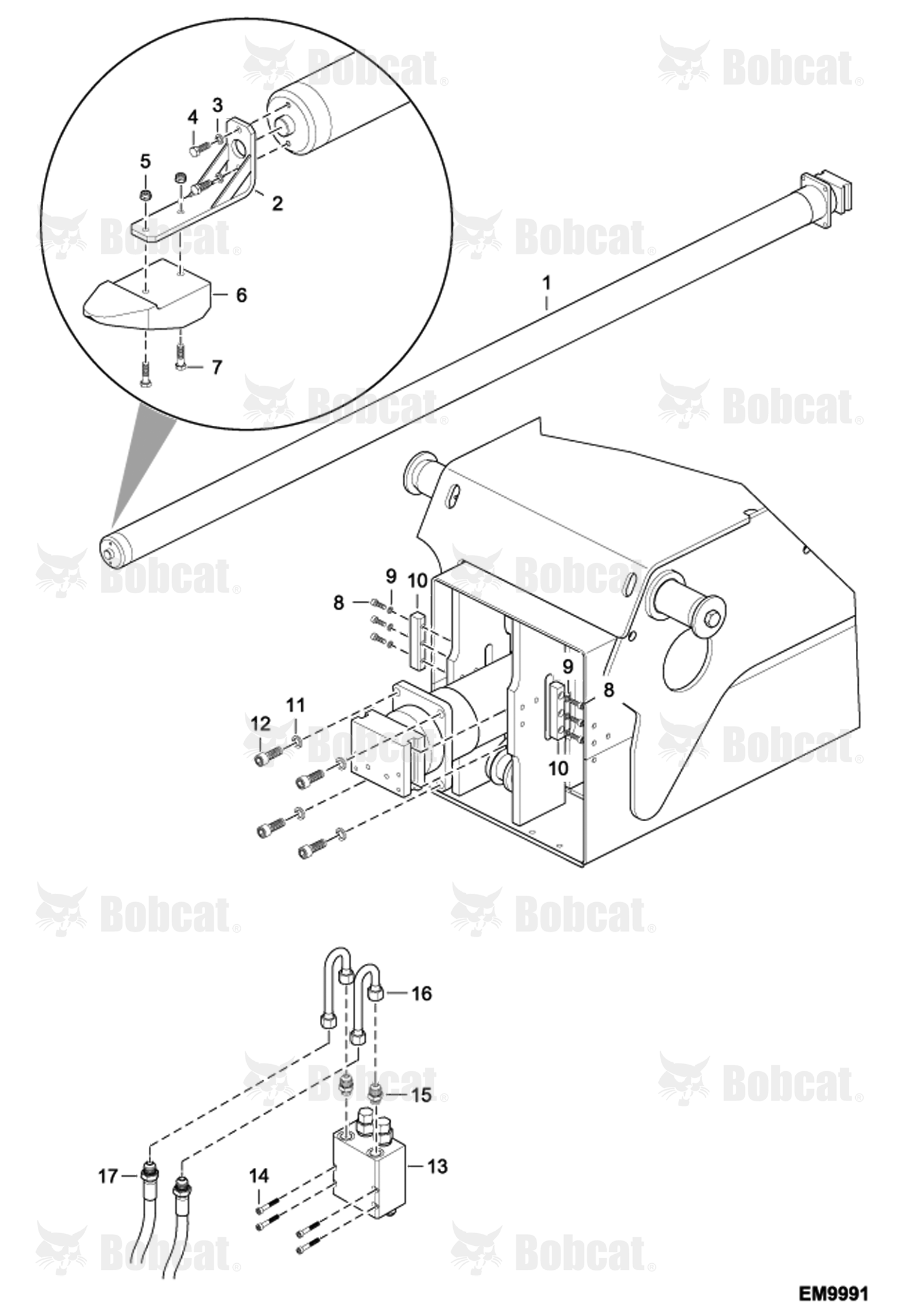 Telescope Cylinder Installation