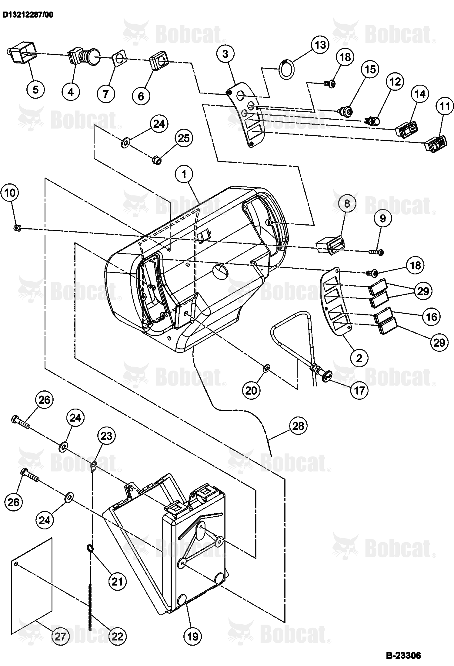 Console Assembly (For Pressurized Water Installation) (Optional)