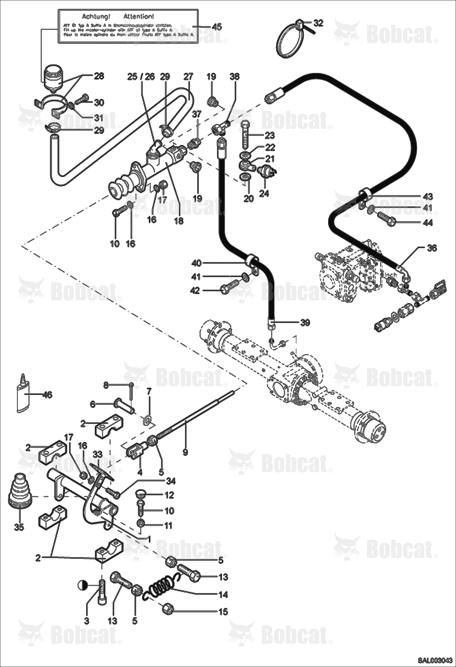 Service Brake (Standard version)