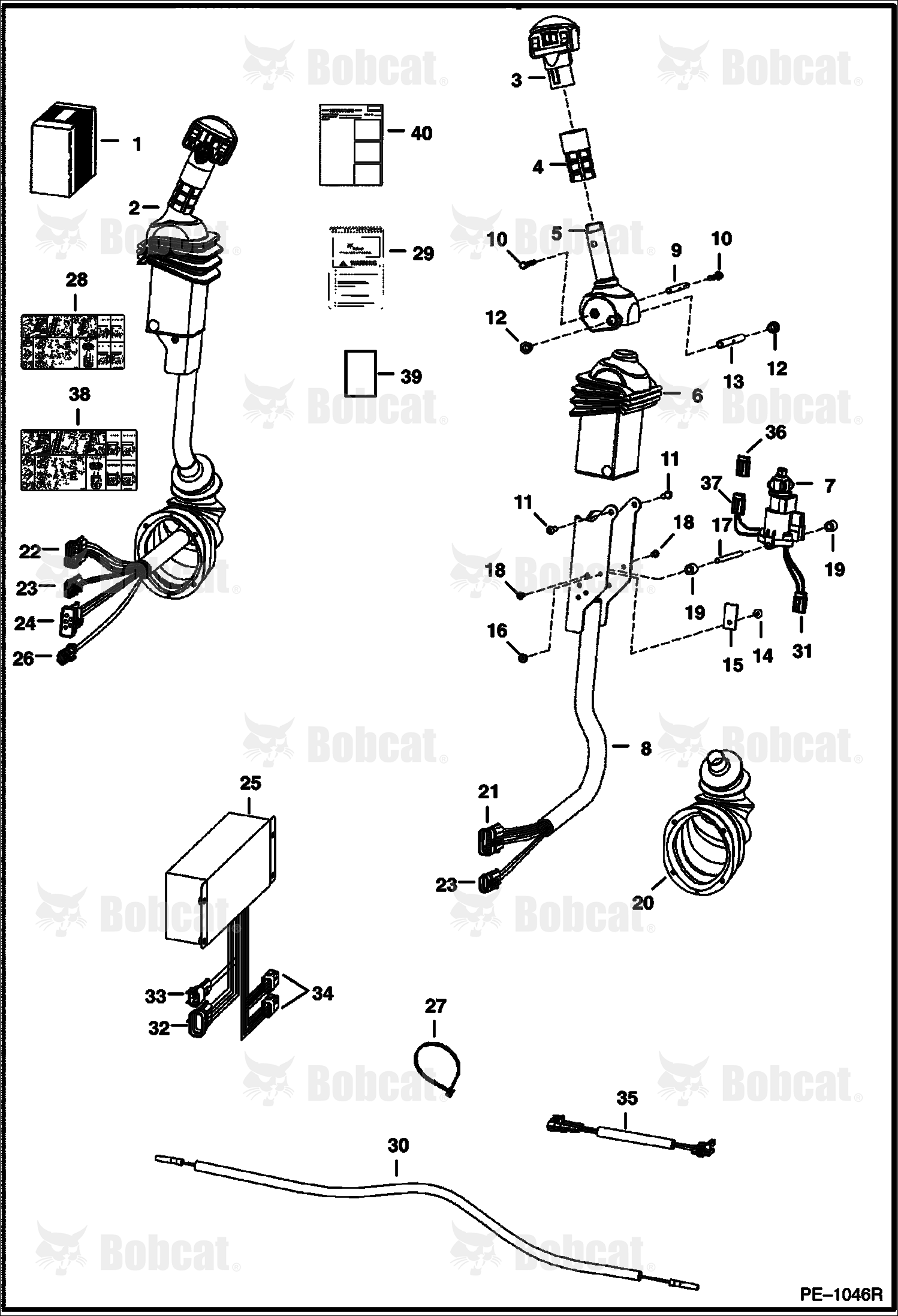 Hand Control Kit (W/ Push Button Float)