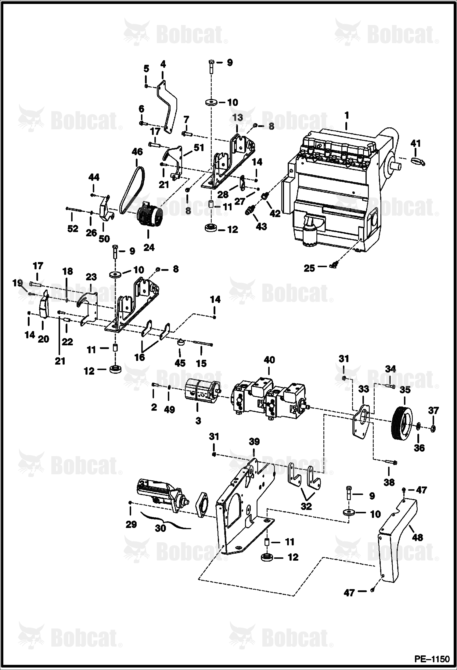 Engine & Attaching Parts (Engine Mounts)