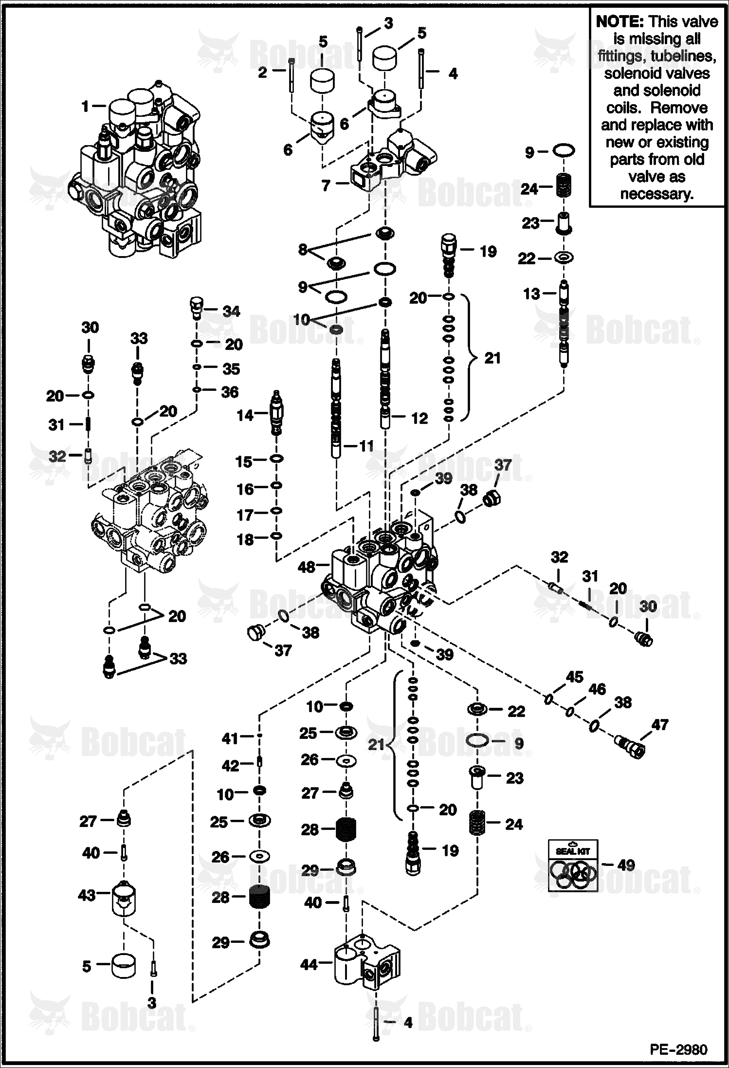Hydraulic Control Valve (ACS/AHC/SJC) (Service Valve)