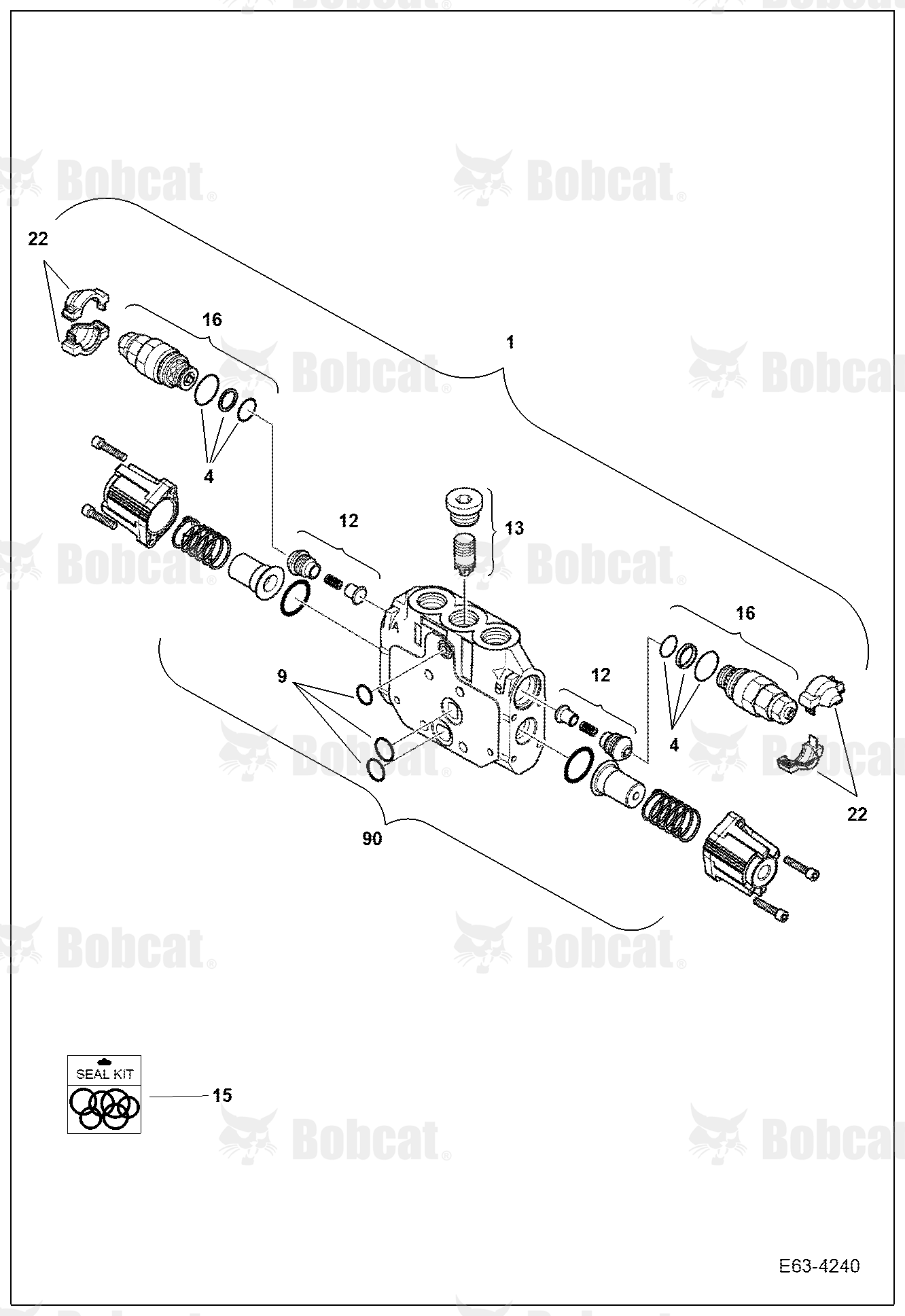 Valve Section (Boom Section)