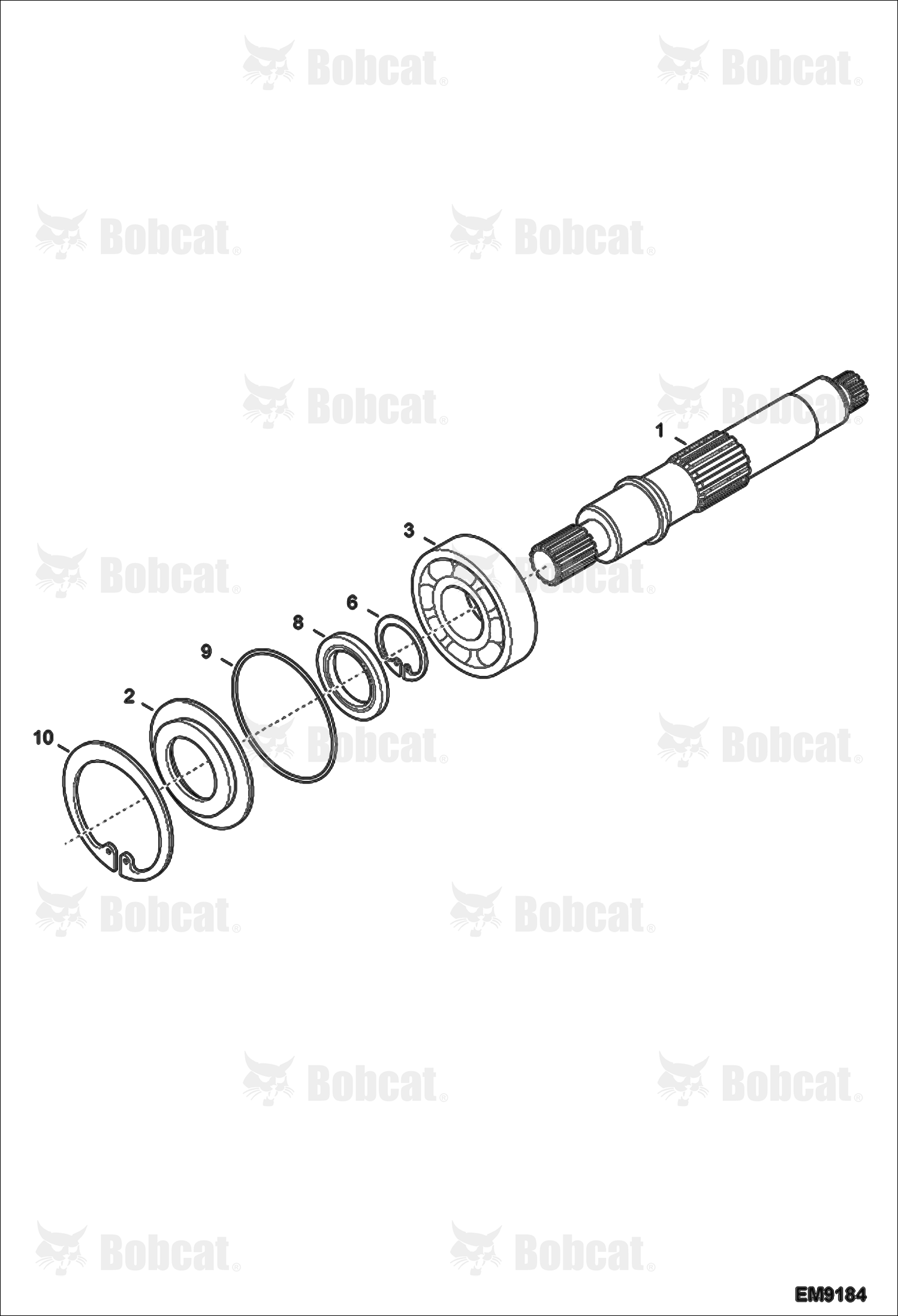 Hydraulic Pump (Shaft)
