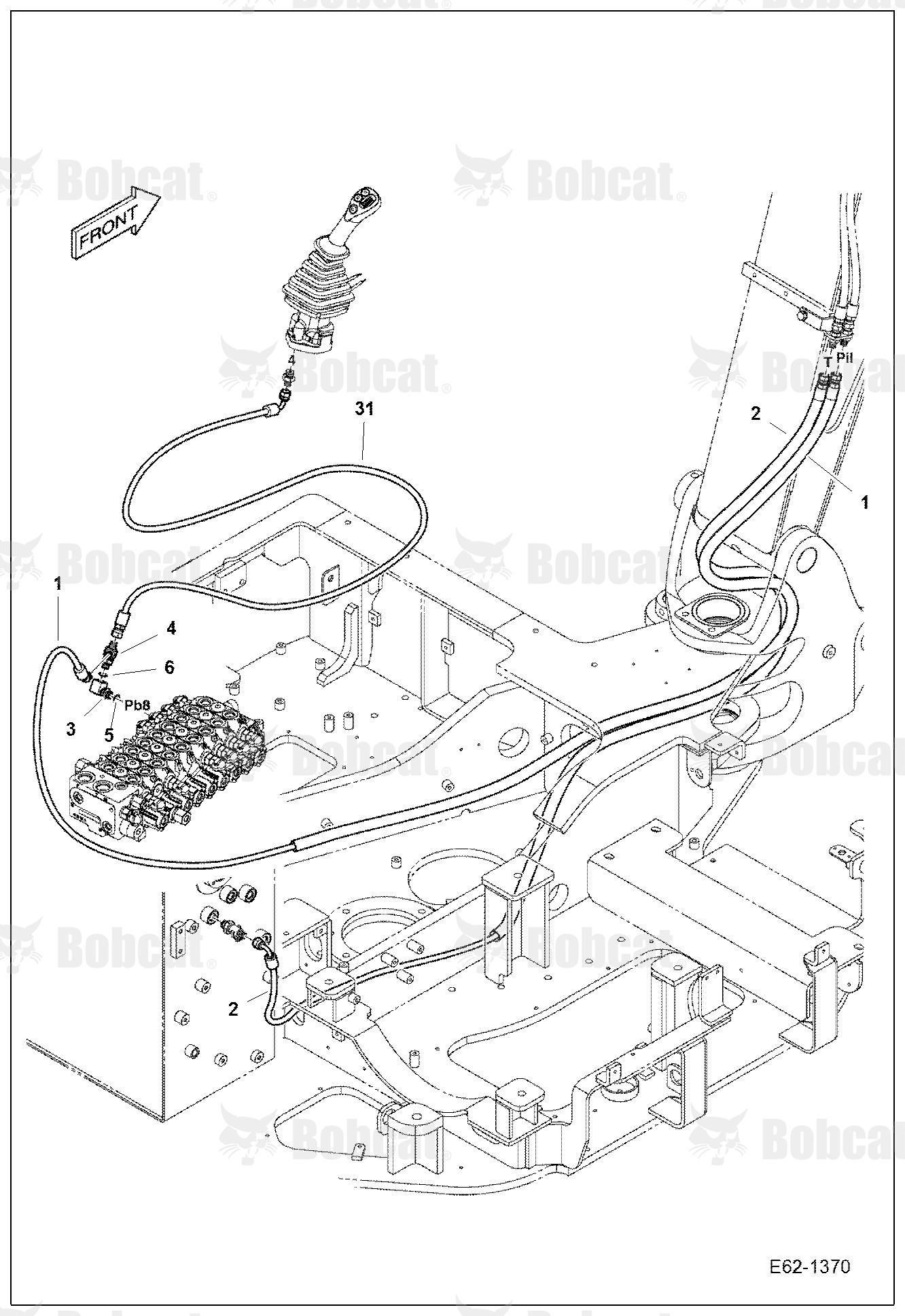 Hydraulic Circuitry (Arm Lock Valve)