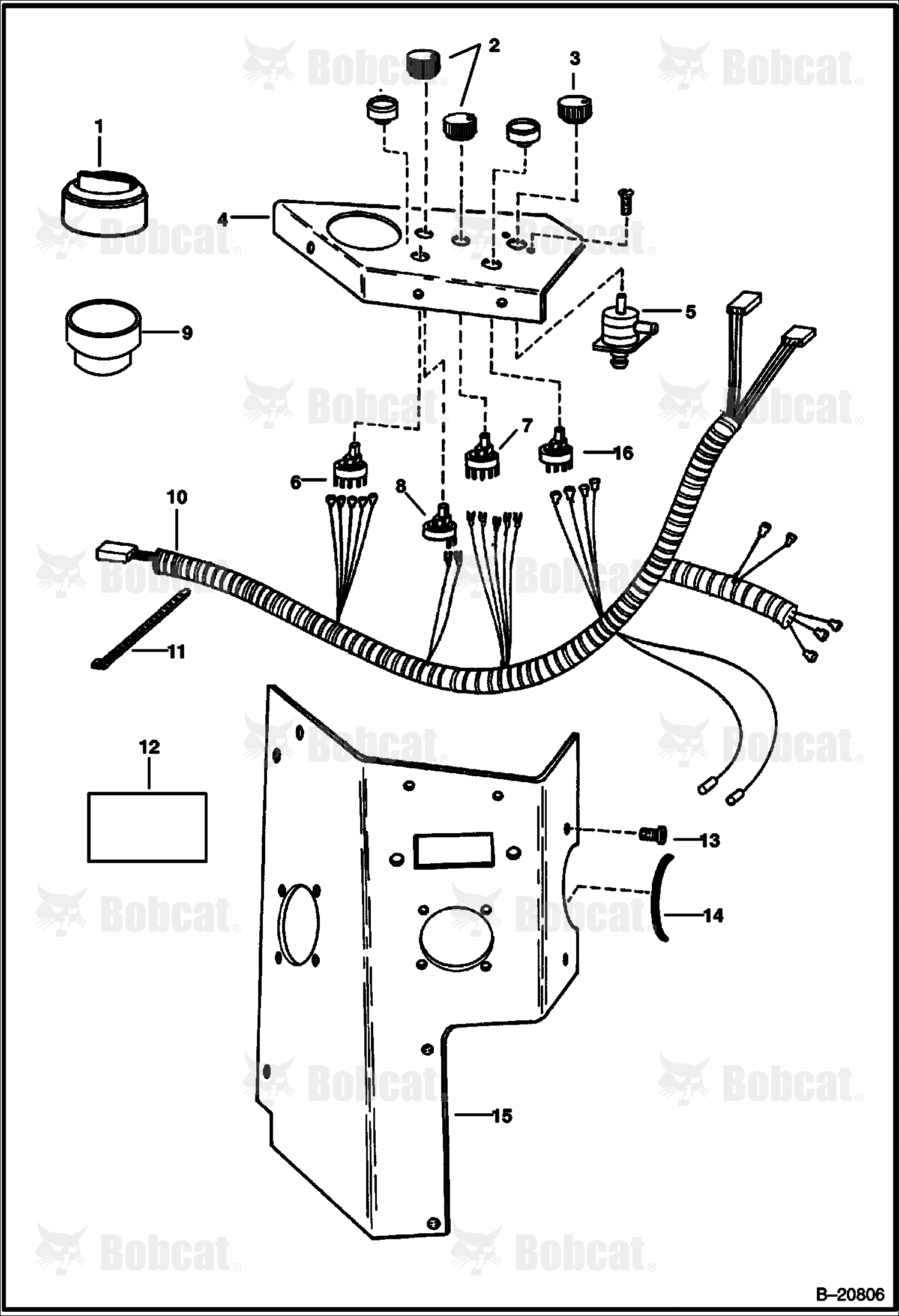 Auxiliary Console (Deluxe CAB - Palm Industries)