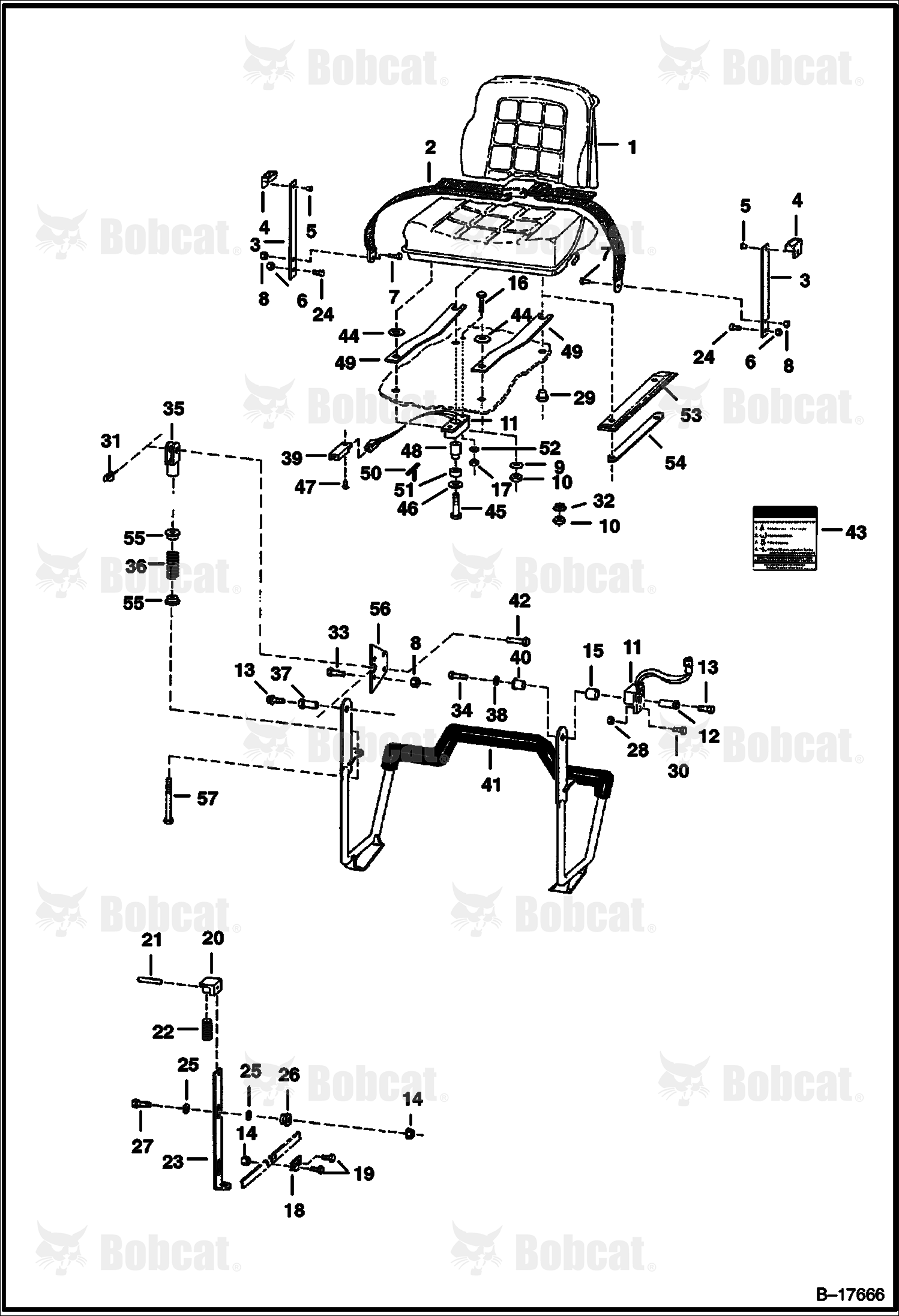 Seat & Seat Bar