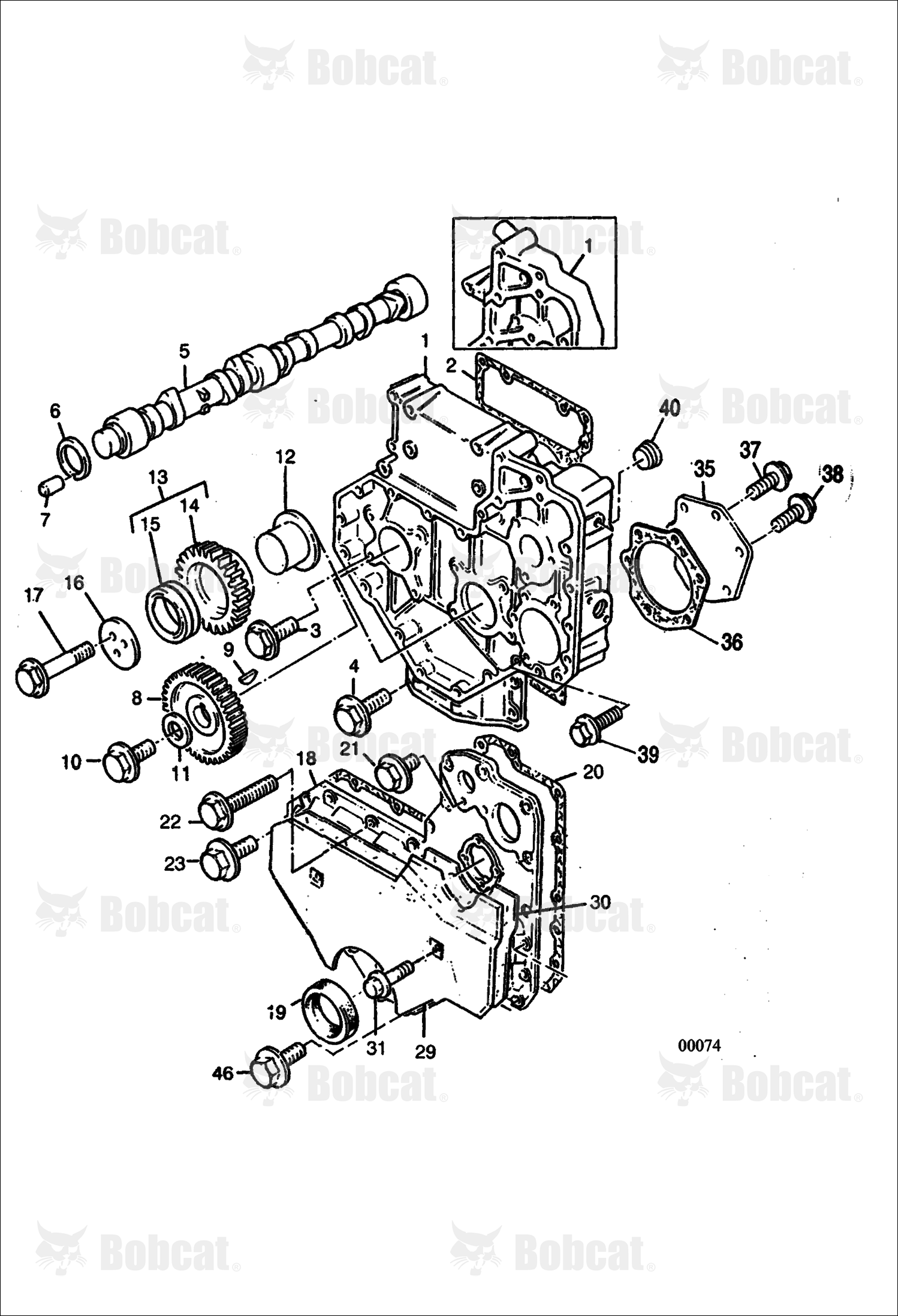 Timing Gear  367011001 - 367013509, 367311001 - 367312505