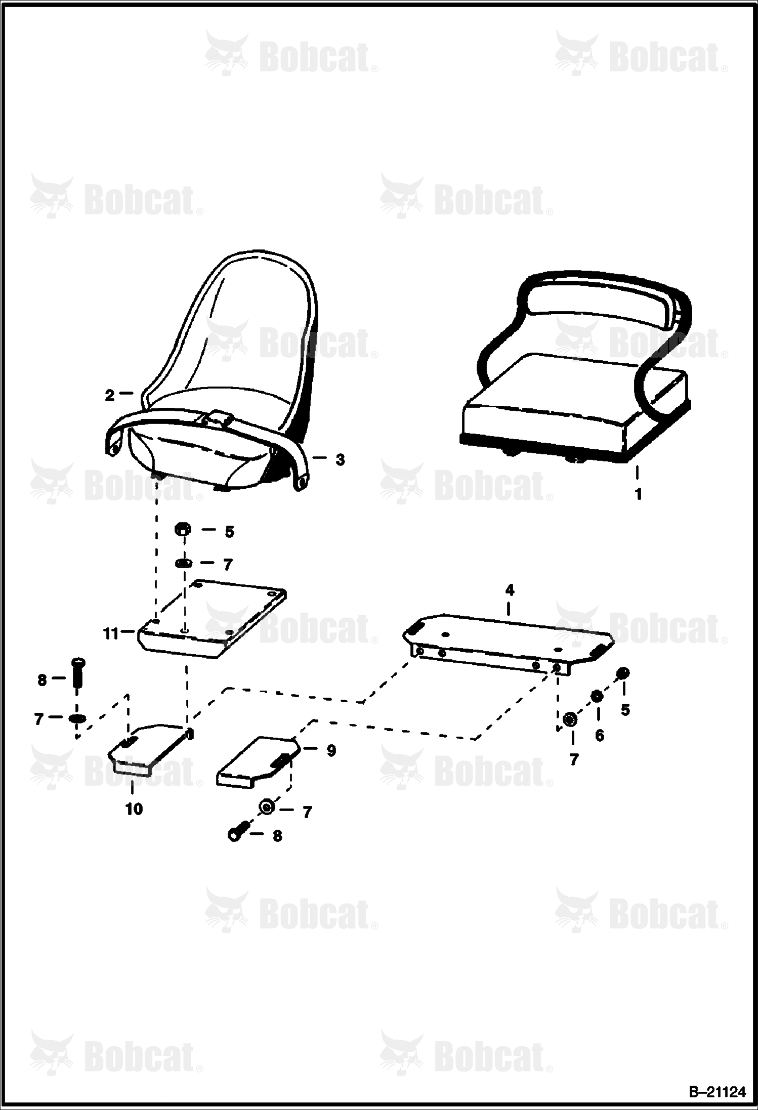 Seat & Seat Mounting