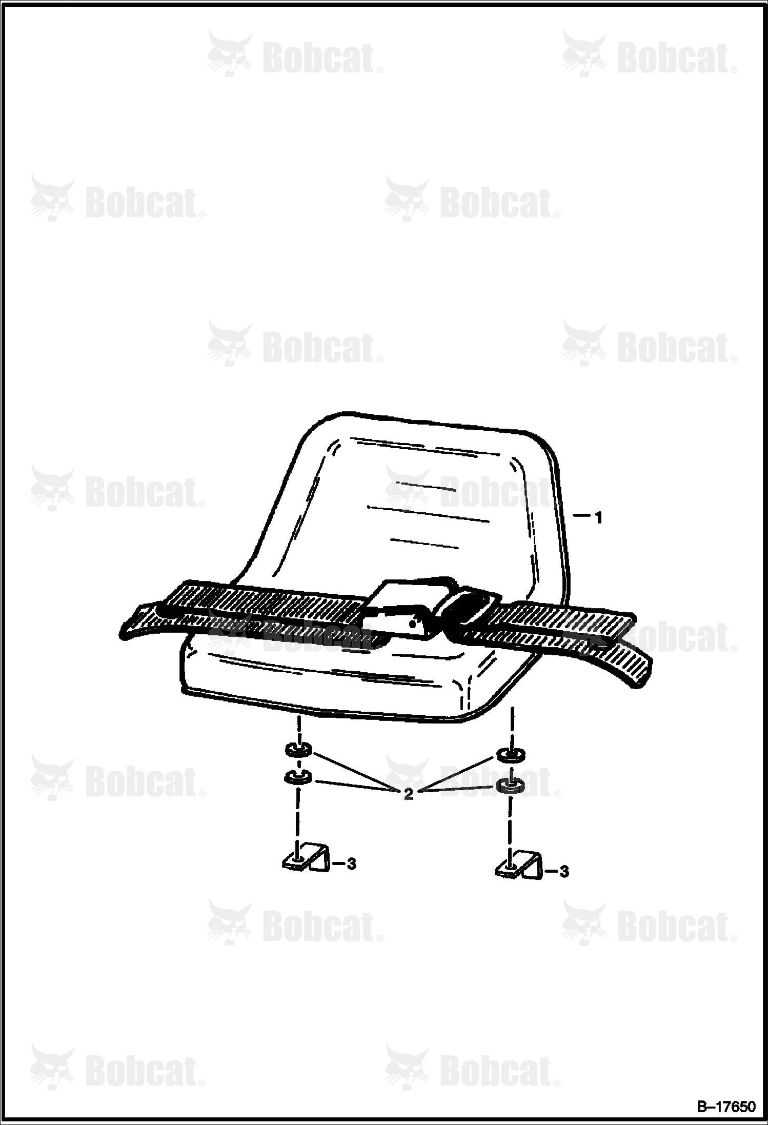 Seat & Seat Bar 561811001 & Above, 561911001 & Above, 515011001 - 515013252, 515111001 & Above