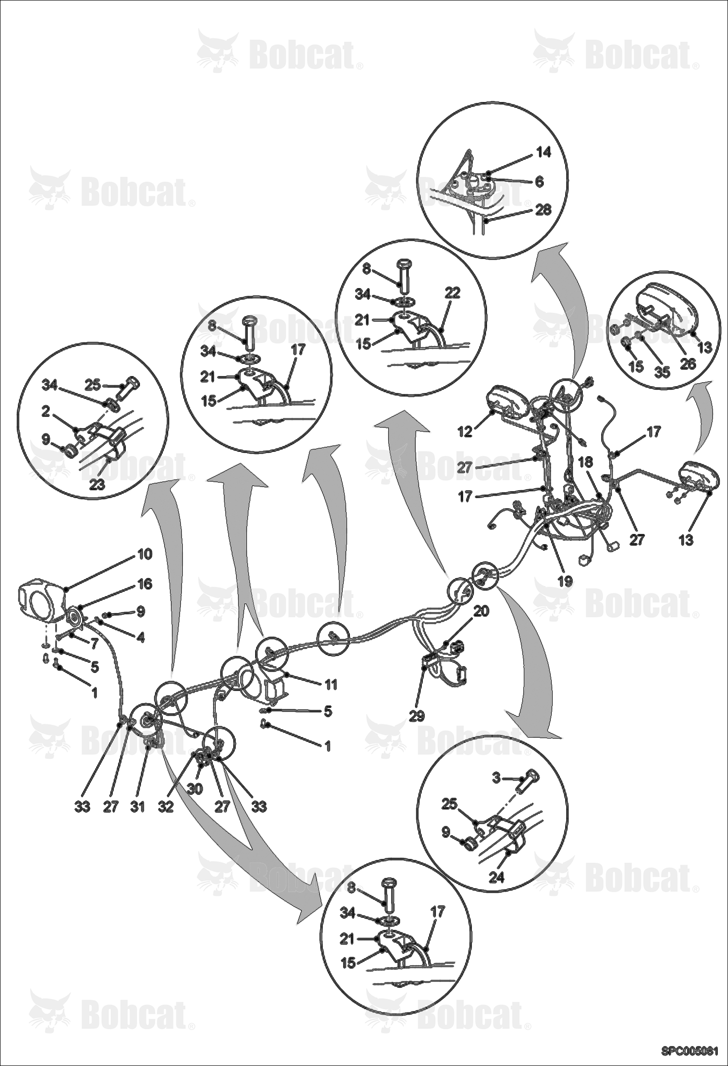 Electrical Circuit (Main Frame)  AC1C11001 - AC1C12999
