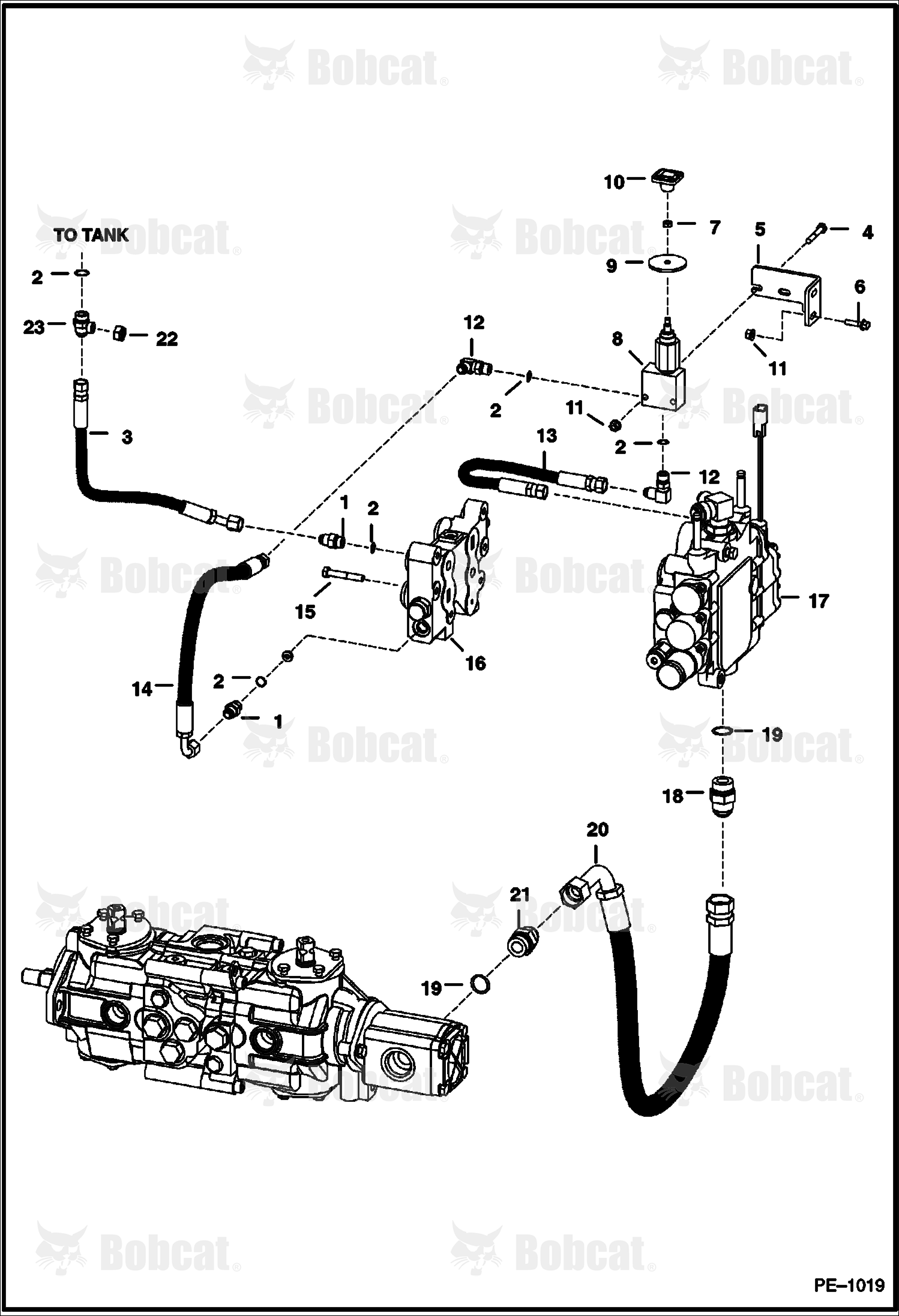 Manual Lift Release System 512250001 - 512264899, 512450001 - 512452199, 512620001 & Above