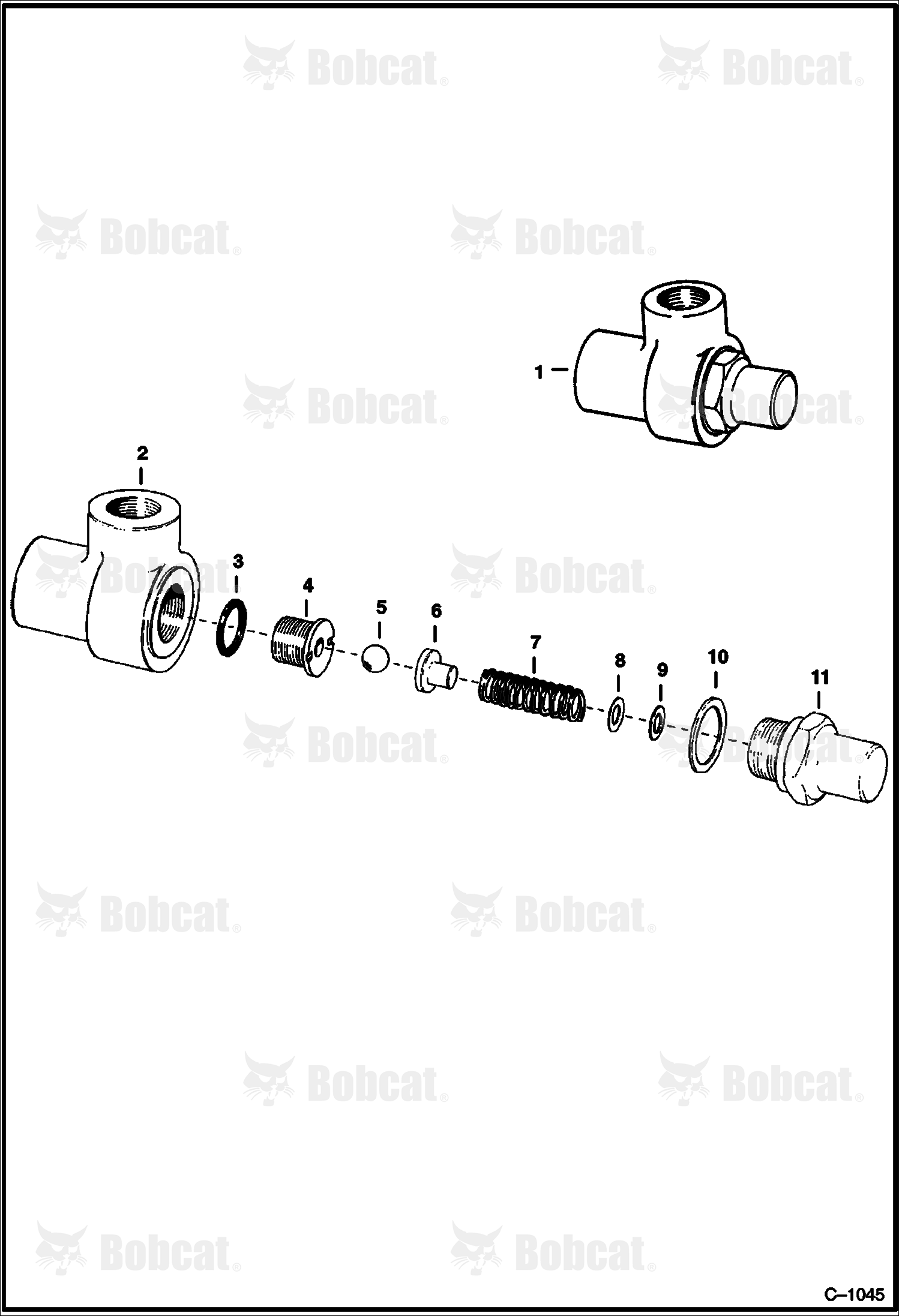 Master Relief Valve 100111001 - 100141339