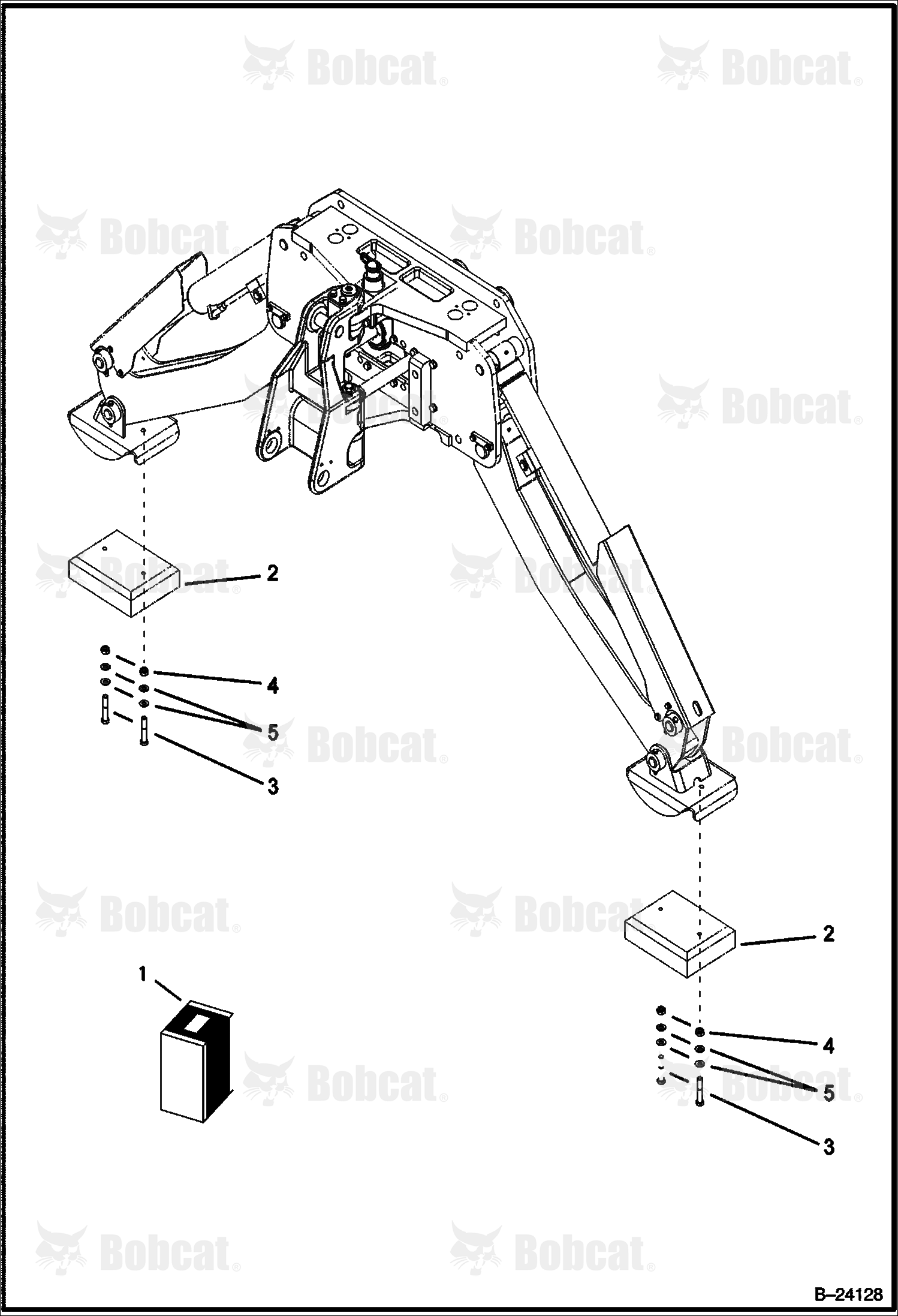Street Pad (Center Mount Backhoe)