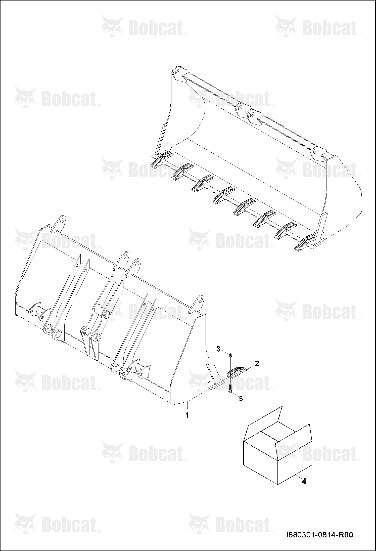 Standard BUCKET-TOOTH Connection