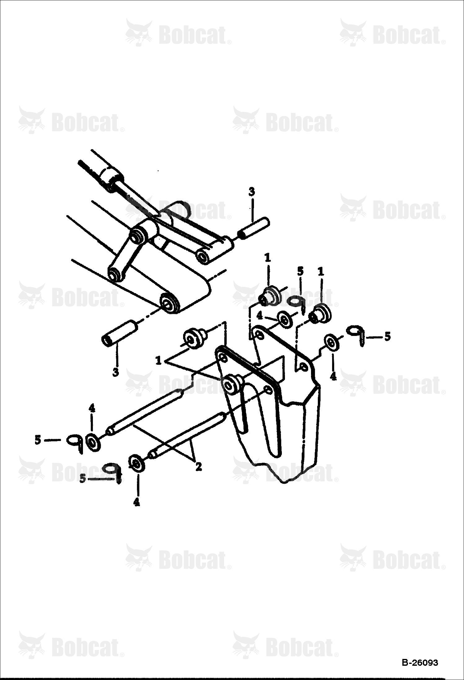 Hydraulic Breaker (1250X) (Mounting Kit)