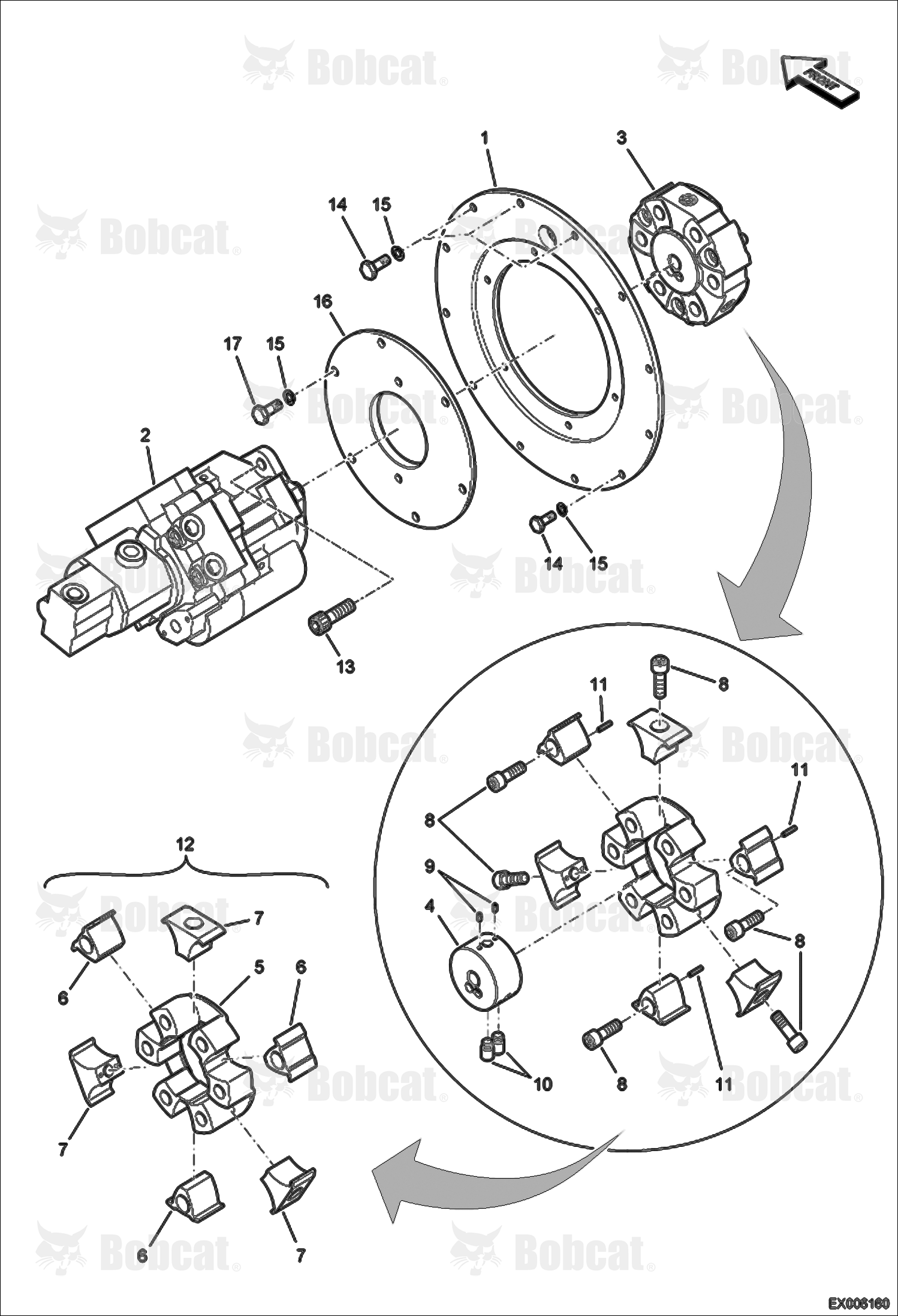 Hydrostatic Pump (Mounting)