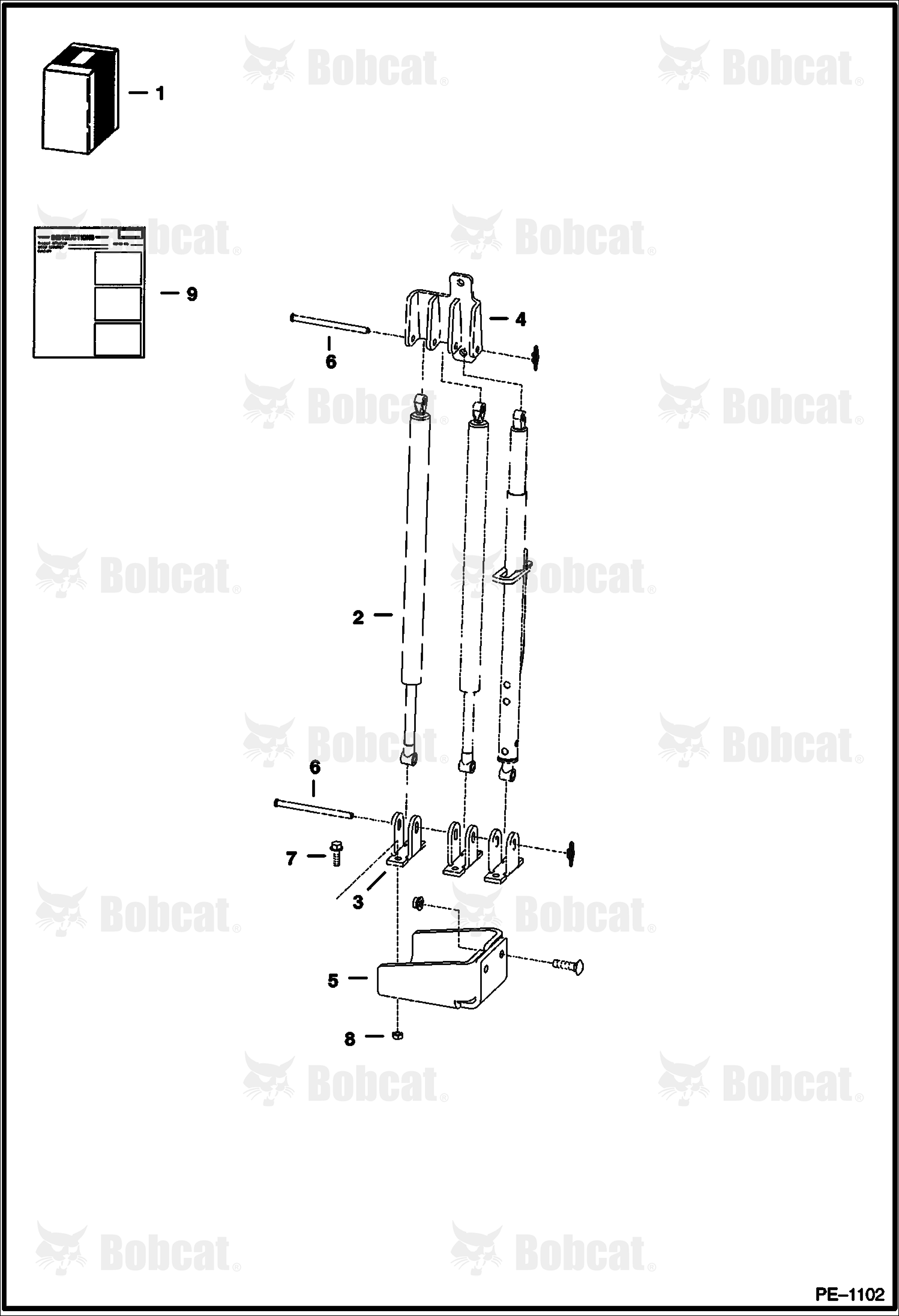 CAB Lift Spring Kit