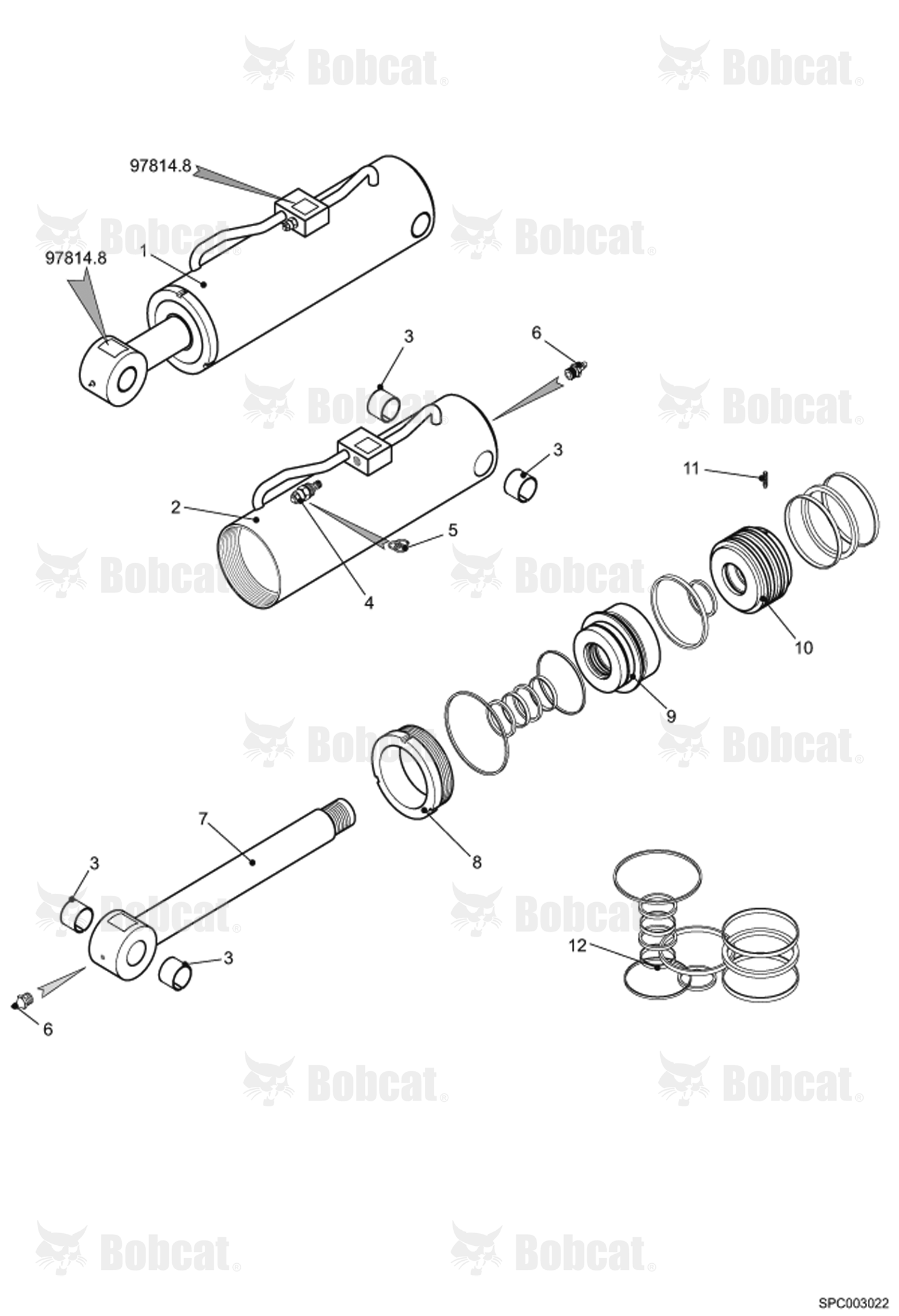 Tilt Cylinder (97814.8)