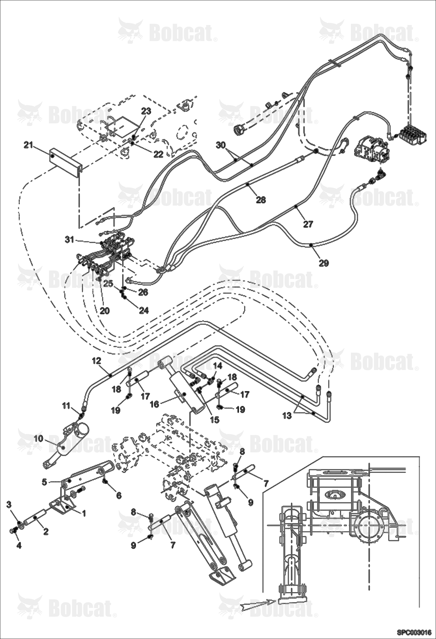 Stabilizers & Frame Level Cylinder Installation
